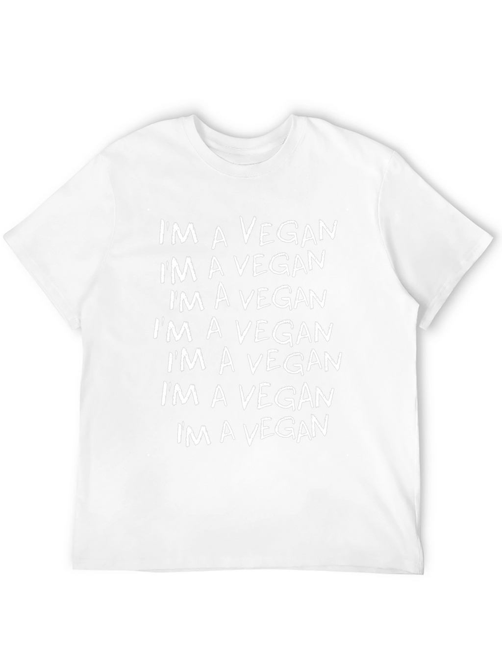 Im A Vegan T-Shirt - Black Statement Tee