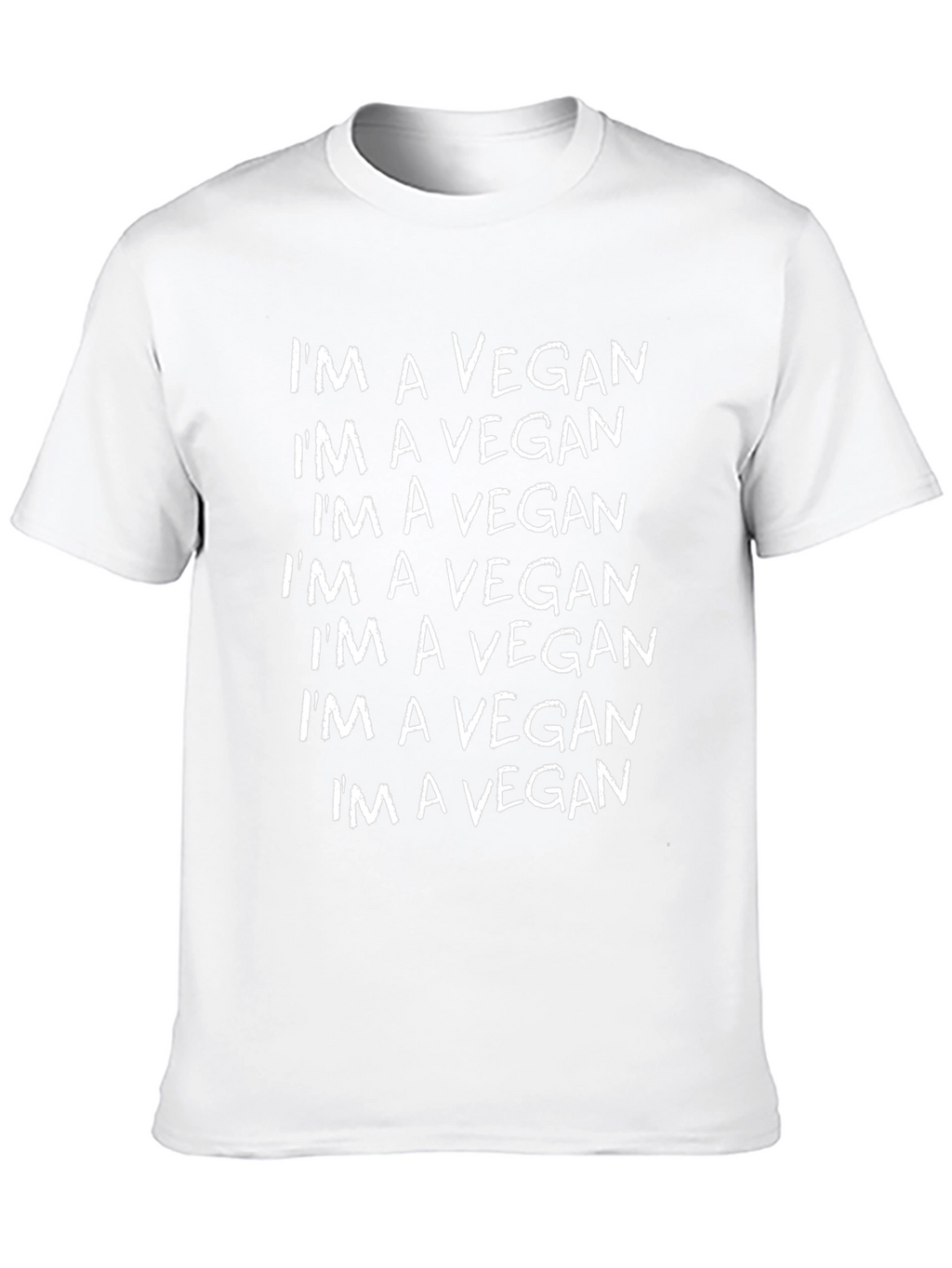 Im A Vegan T-Shirt - Black Statement Tee