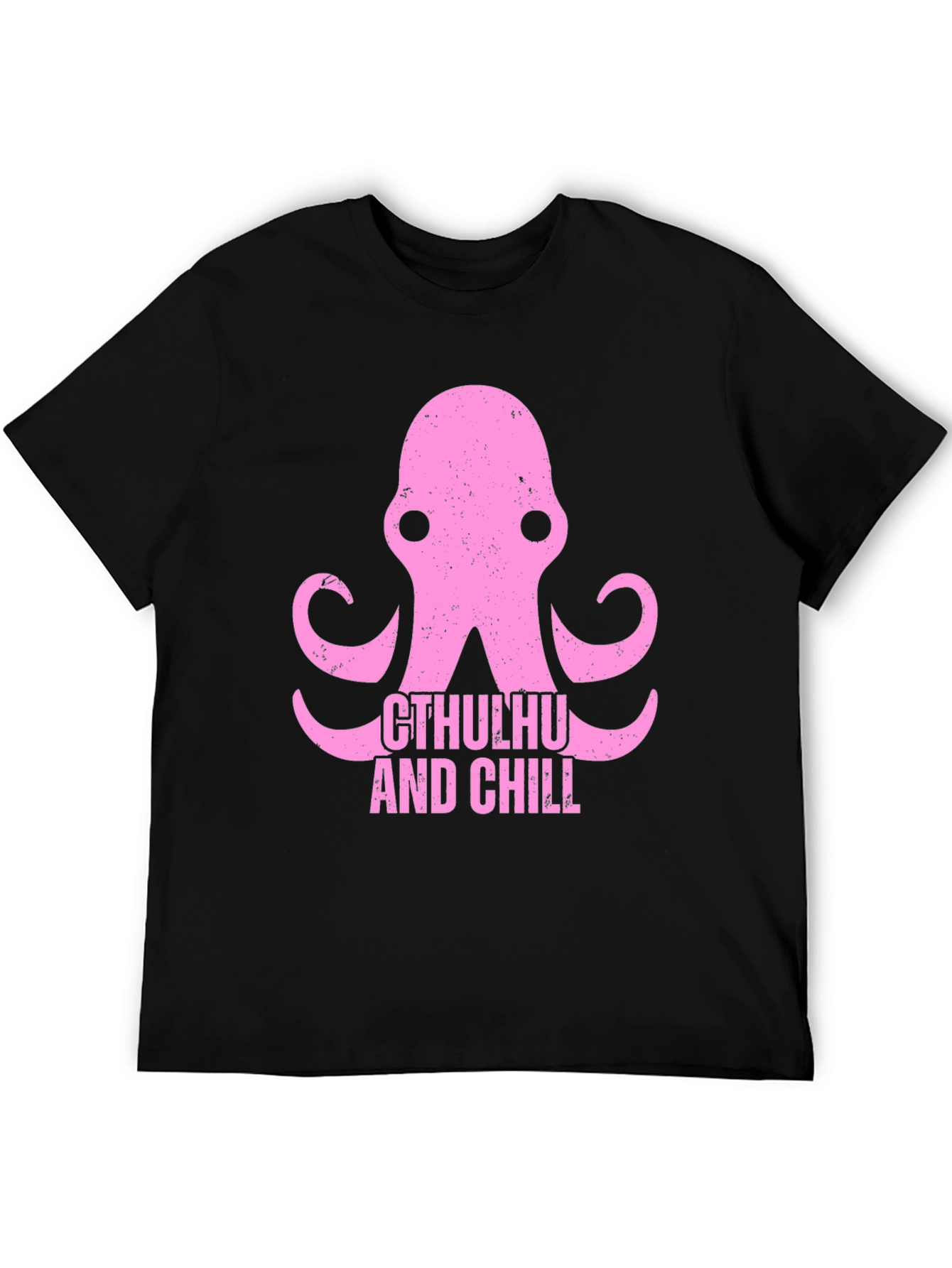 Cthulhu and Chill Graphic T-Shirt