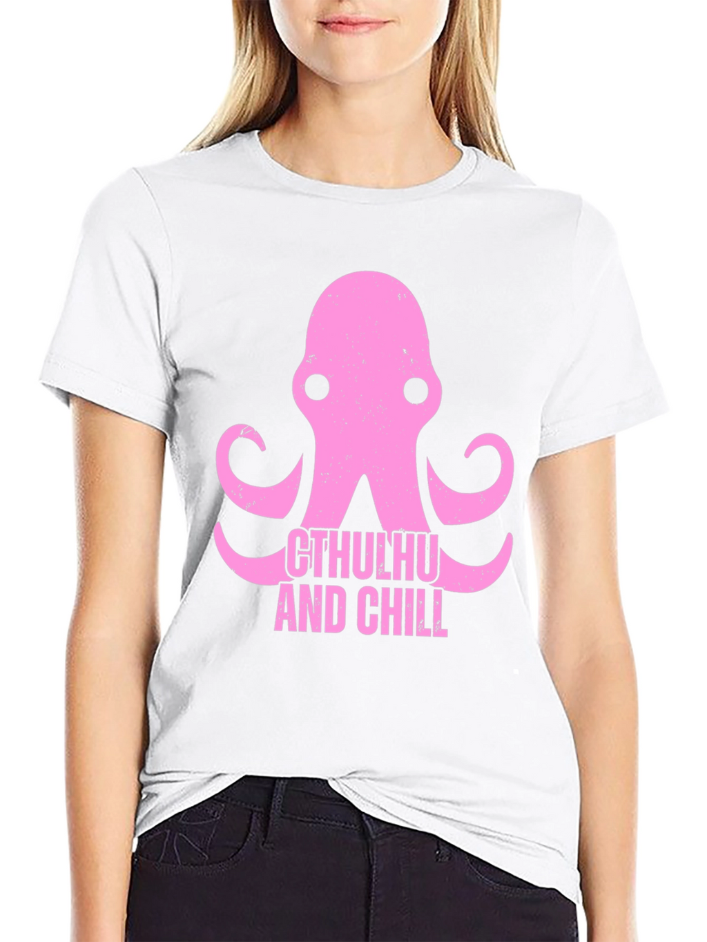 Cthulhu and Chill Graphic T-Shirt