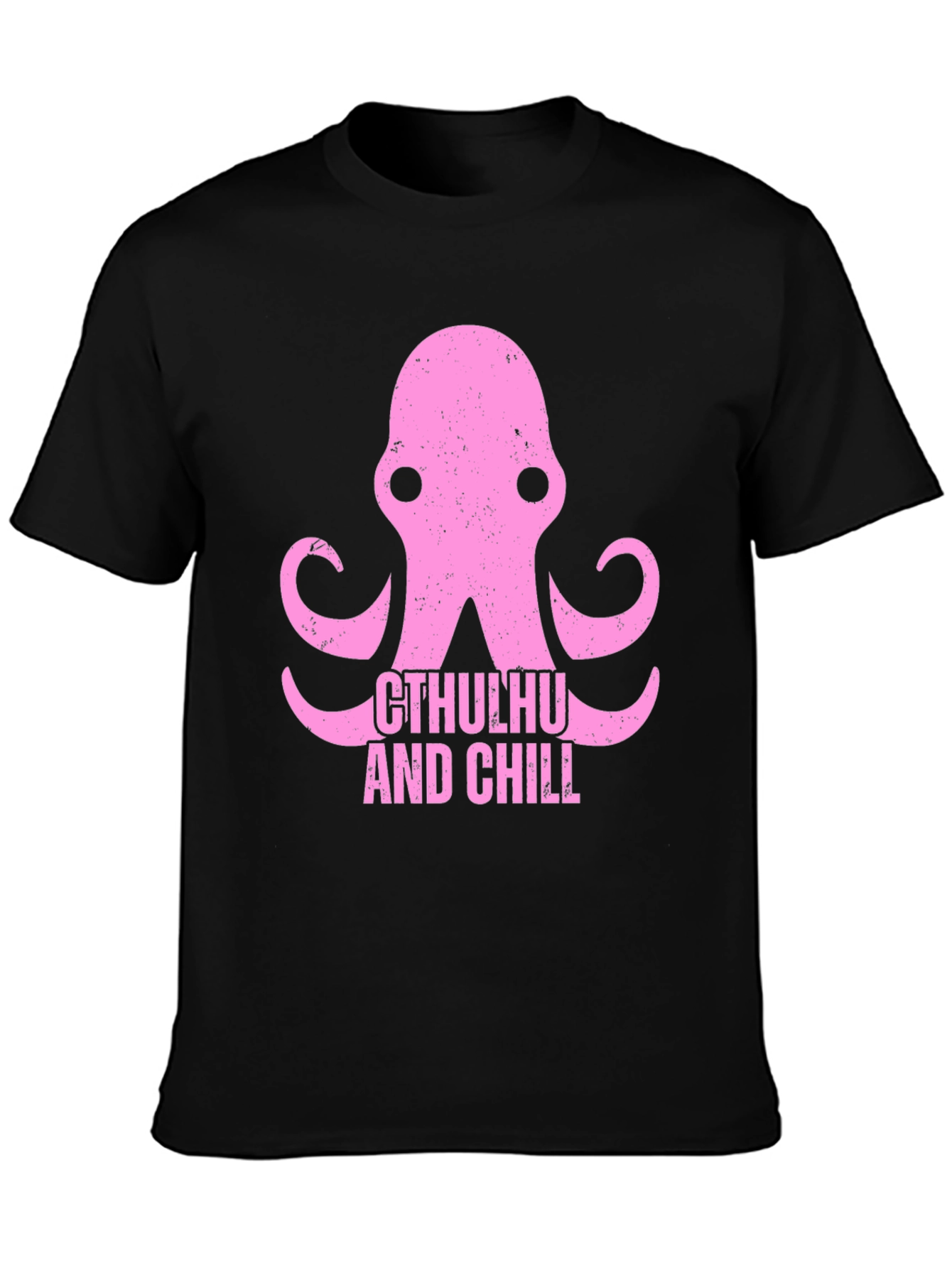 Cthulhu and Chill Graphic T-Shirt