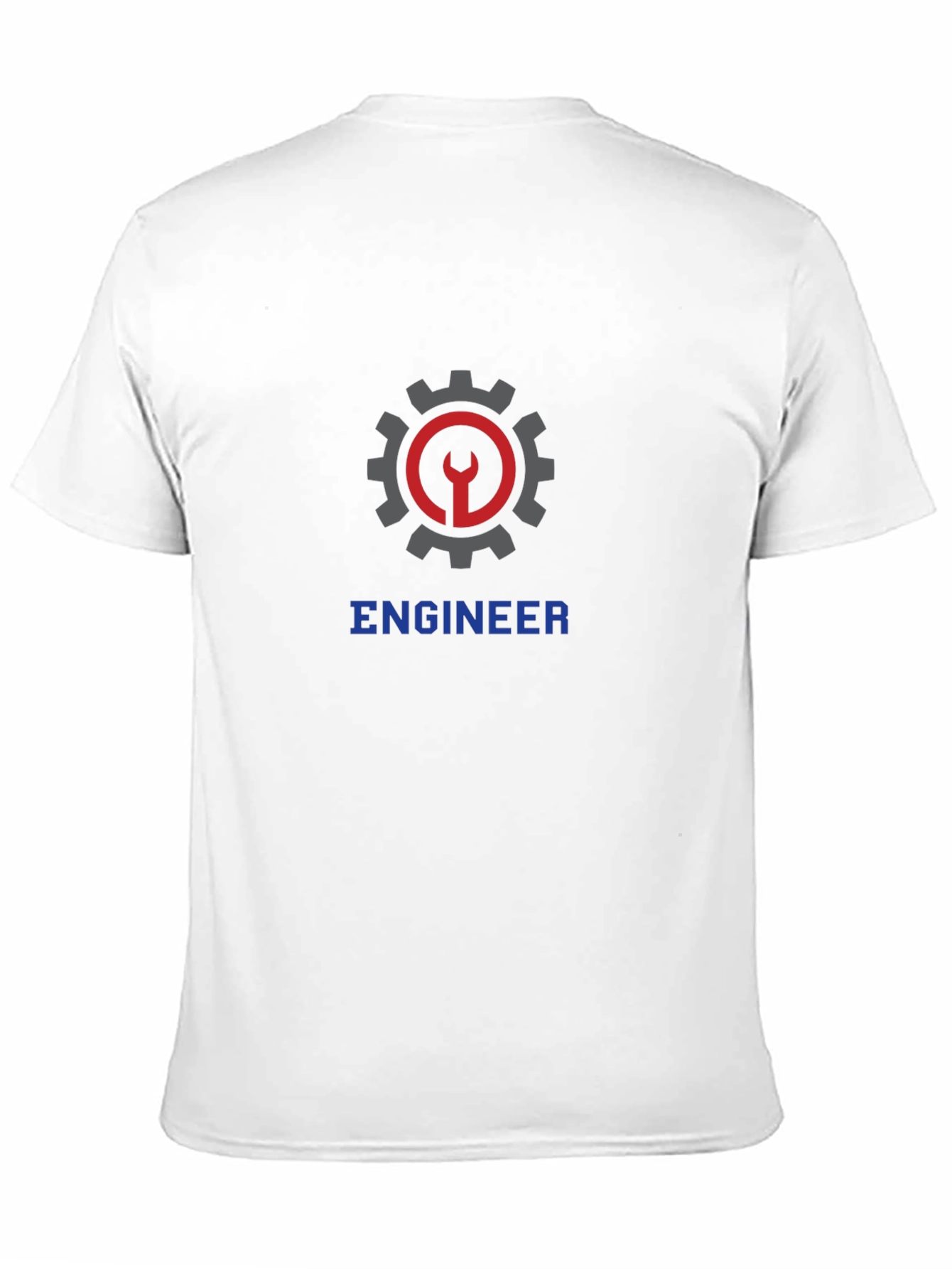 Engineer Graphic T-Shirt - Black Crew Neck