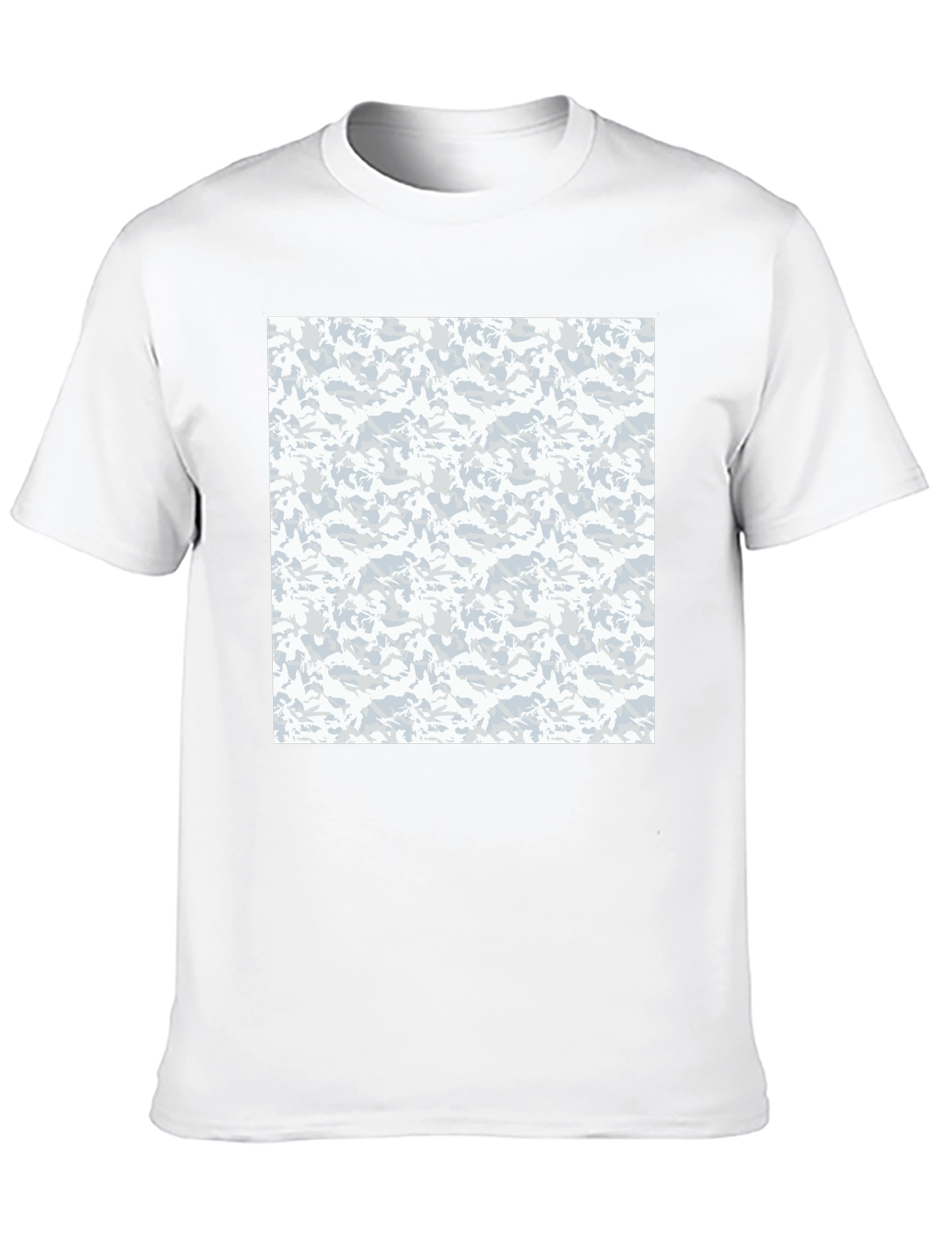 Urban Camo Print Black T-Shirt