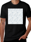 Urban Camo Print Black T-Shirt