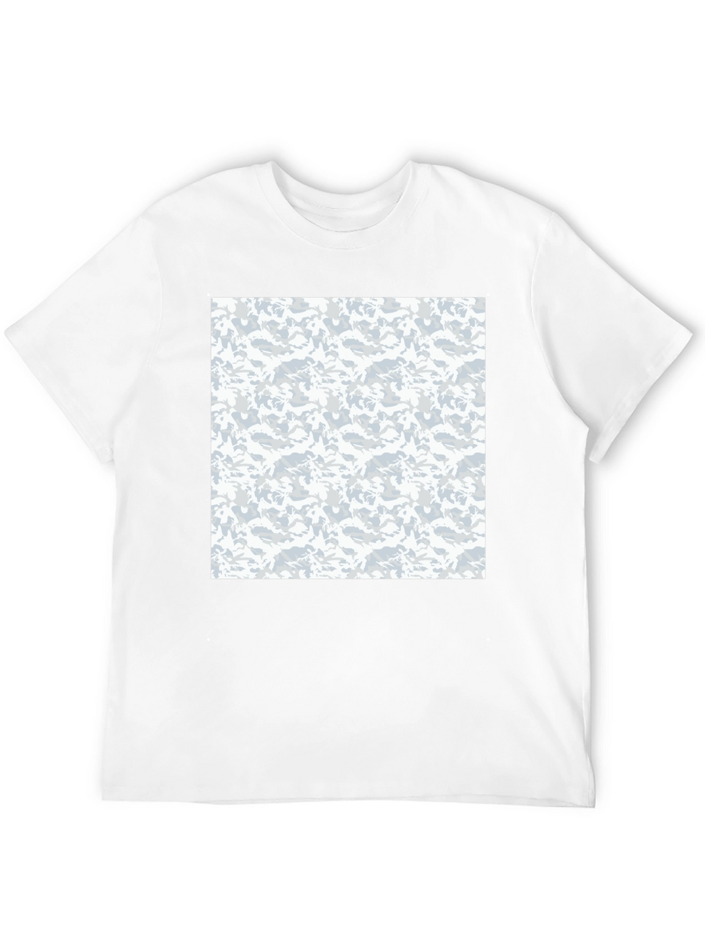 Urban Camo Print Black T-Shirt