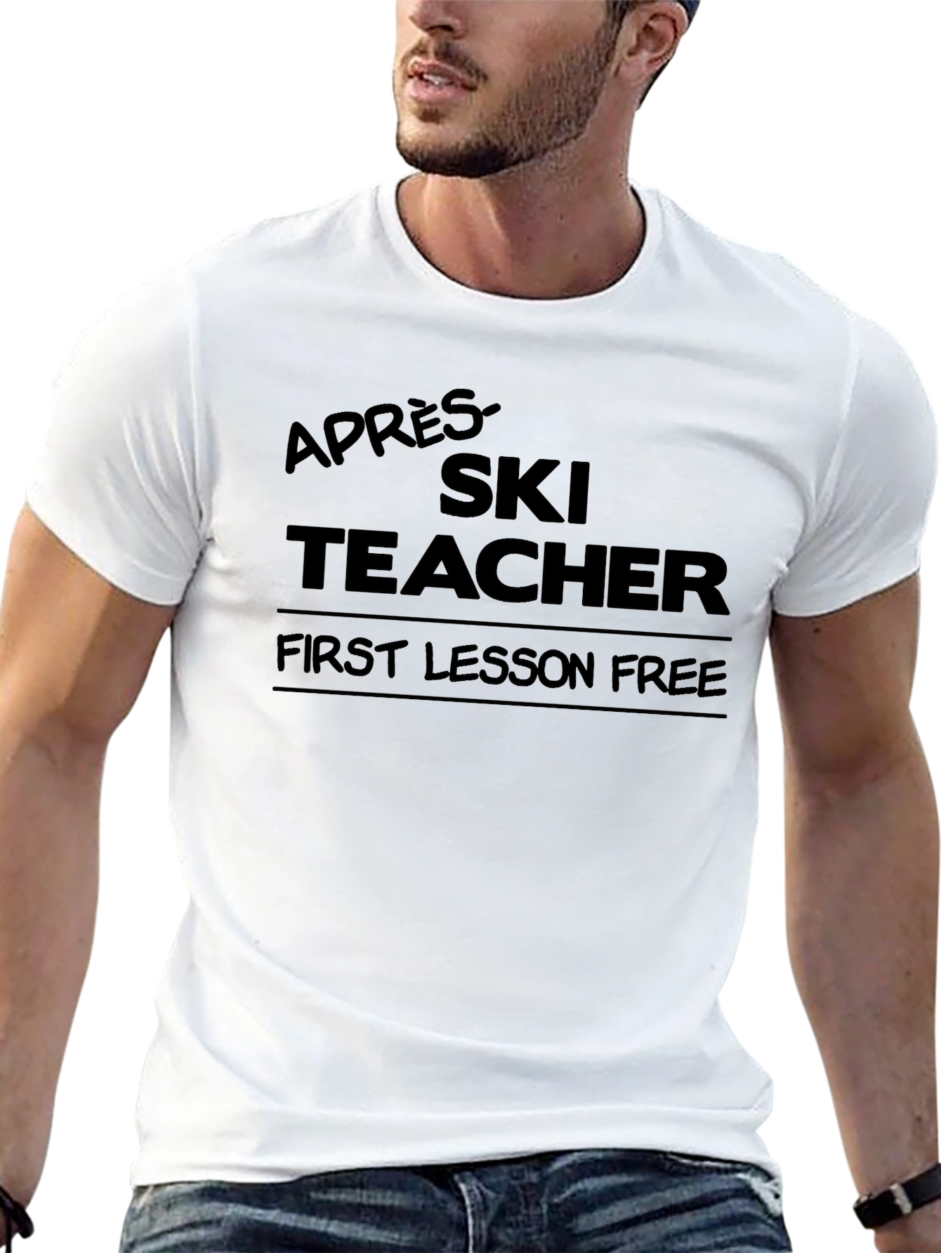 Après-Ski Teacher T-Shirt - First Lesson Free!