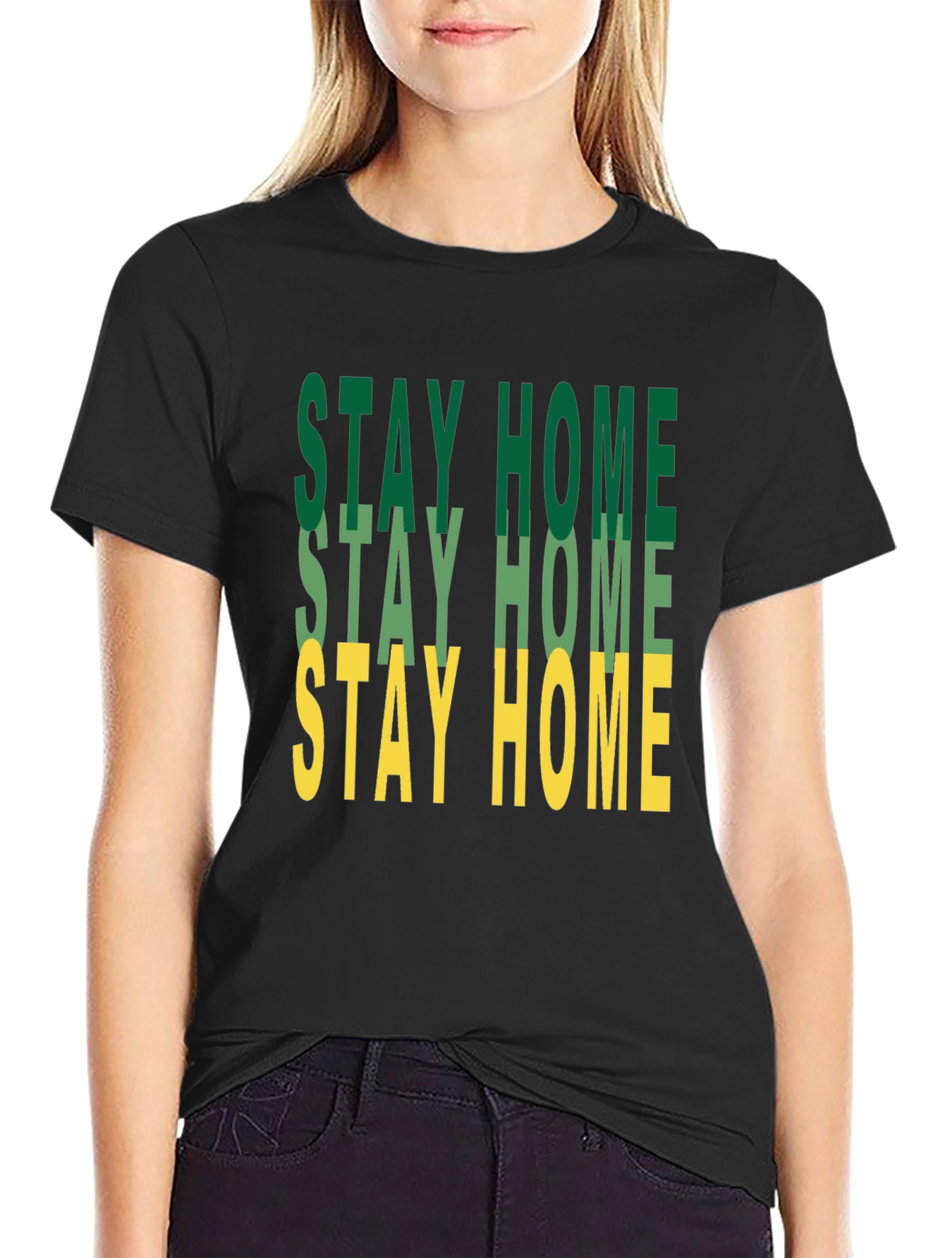 Stay Home Tee - Stylish Comfort
