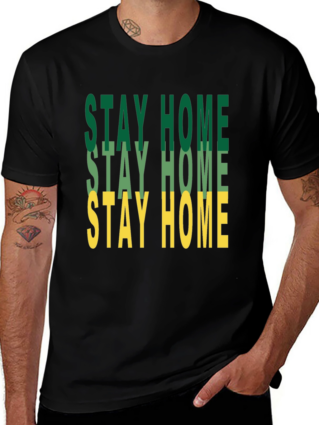 Stay Home Tee - Stylish Comfort