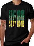 Stay Home Tee - Stylish Comfort