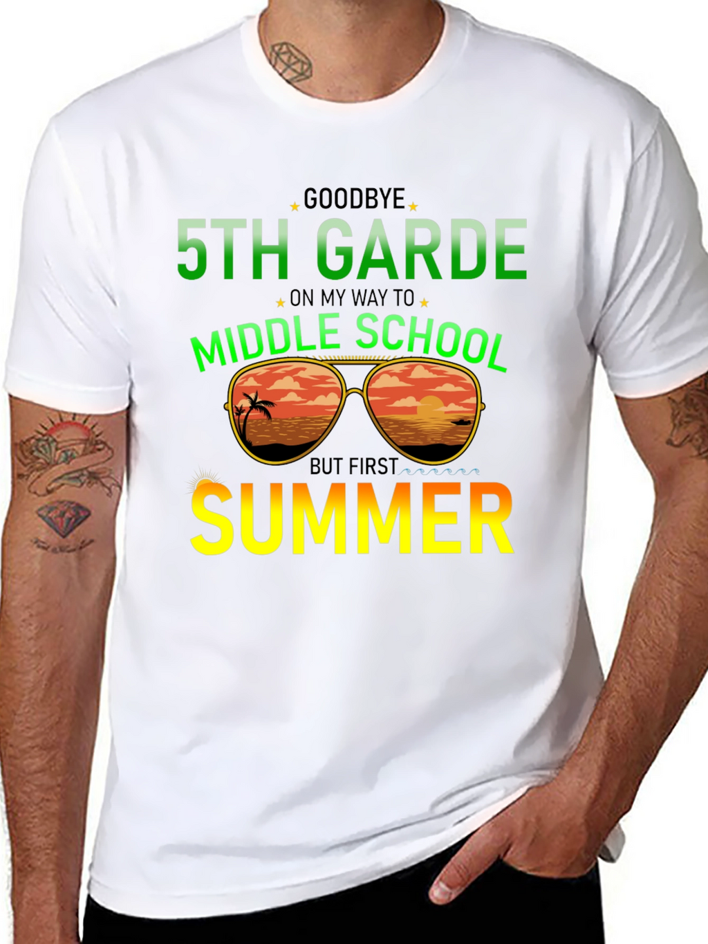 Goodbye 5th Grade Summer T-Shirt