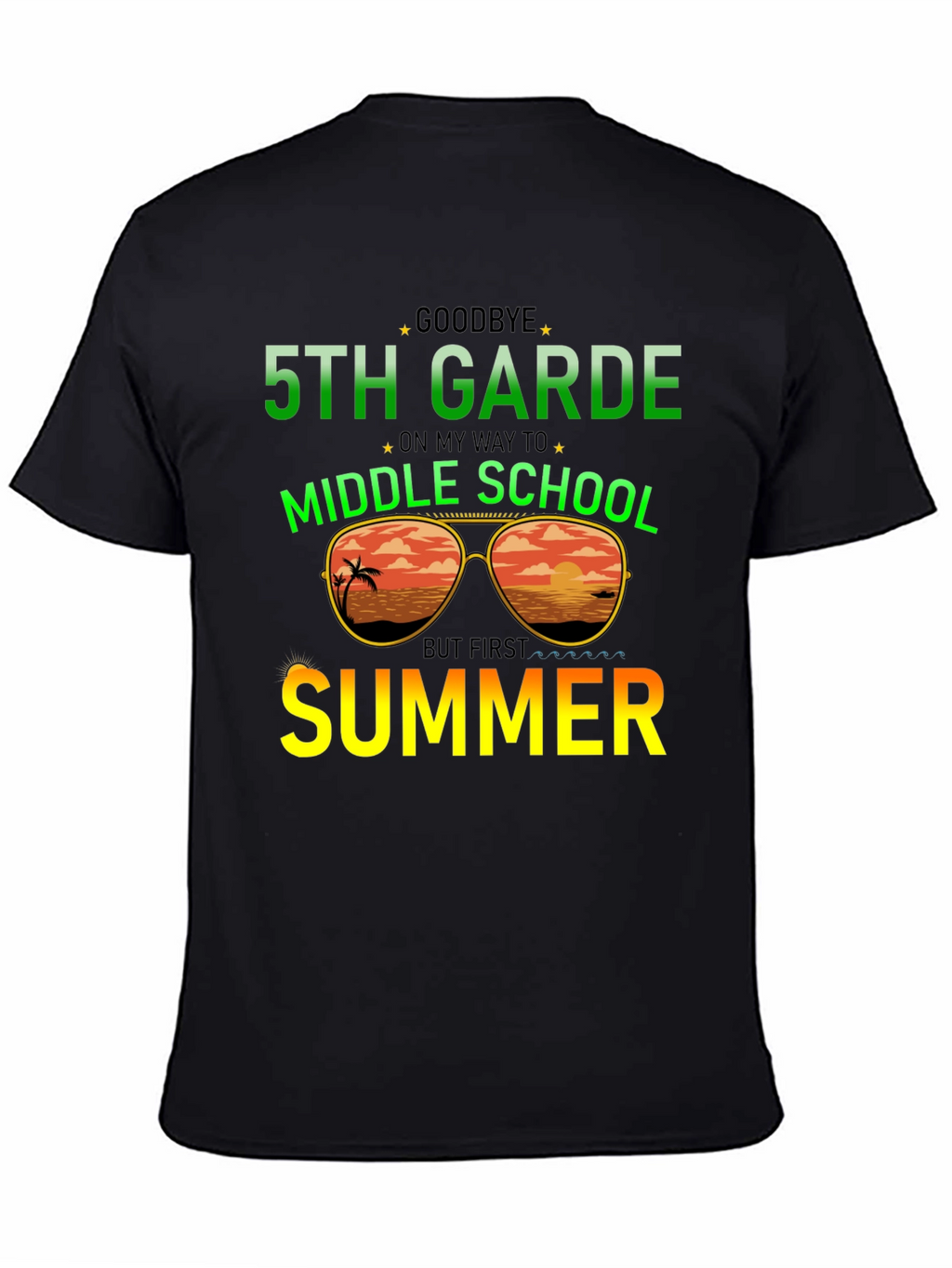 Goodbye 5th Grade Summer T-Shirt