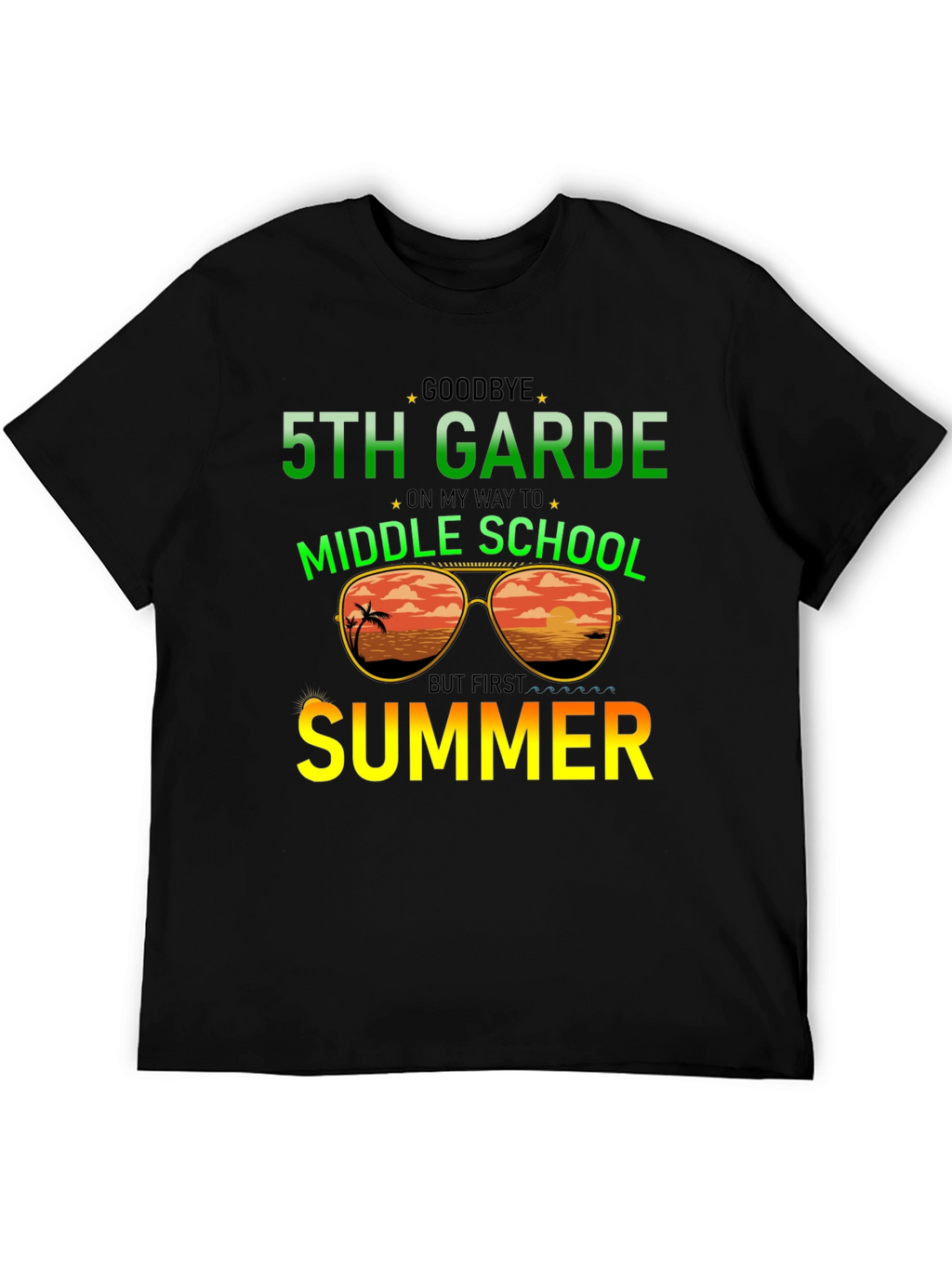 Goodbye 5th Grade Summer T-Shirt