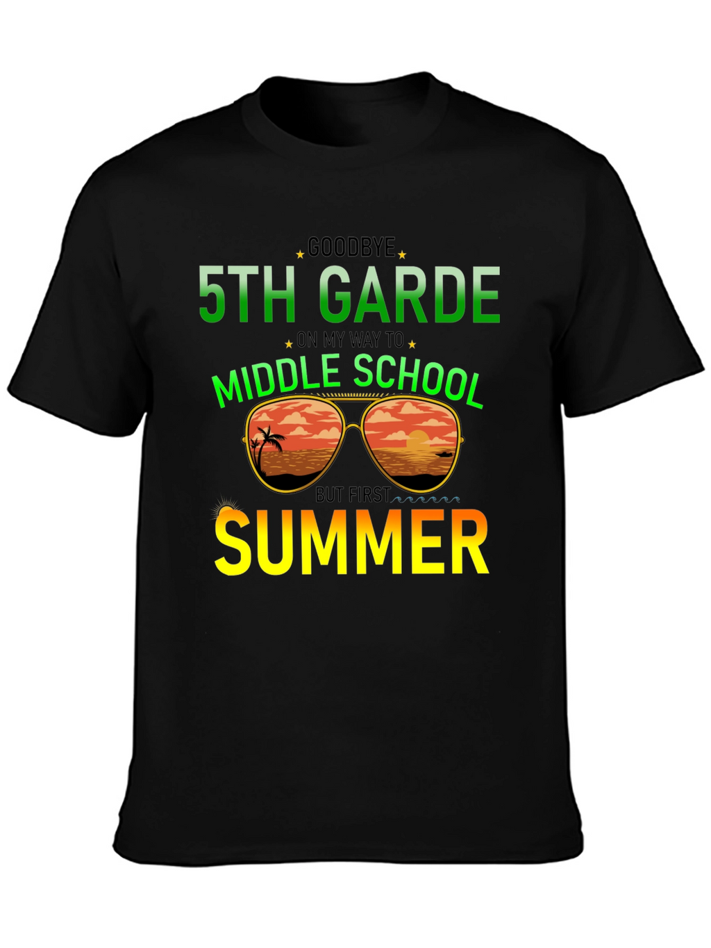 Goodbye 5th Grade Summer T-Shirt