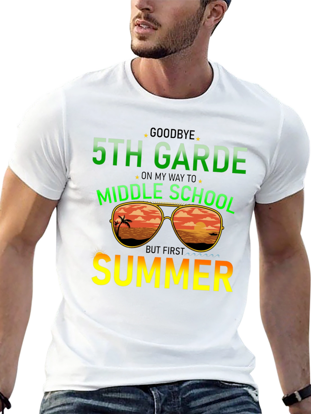 Goodbye 5th Grade Summer T-Shirt