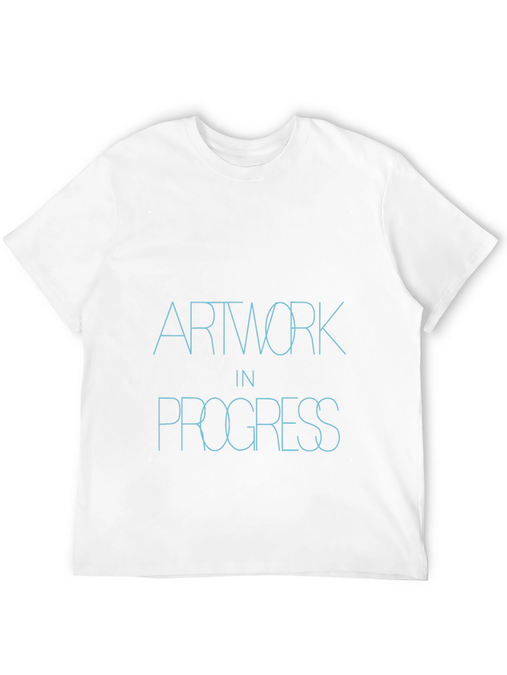 Artwork in Progress Black T-Shirt