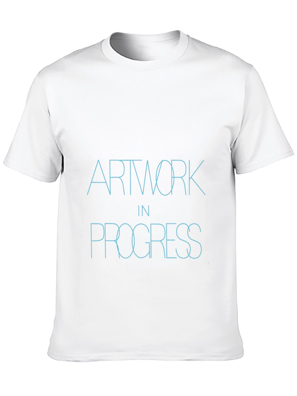Artwork in Progress Black T-Shirt