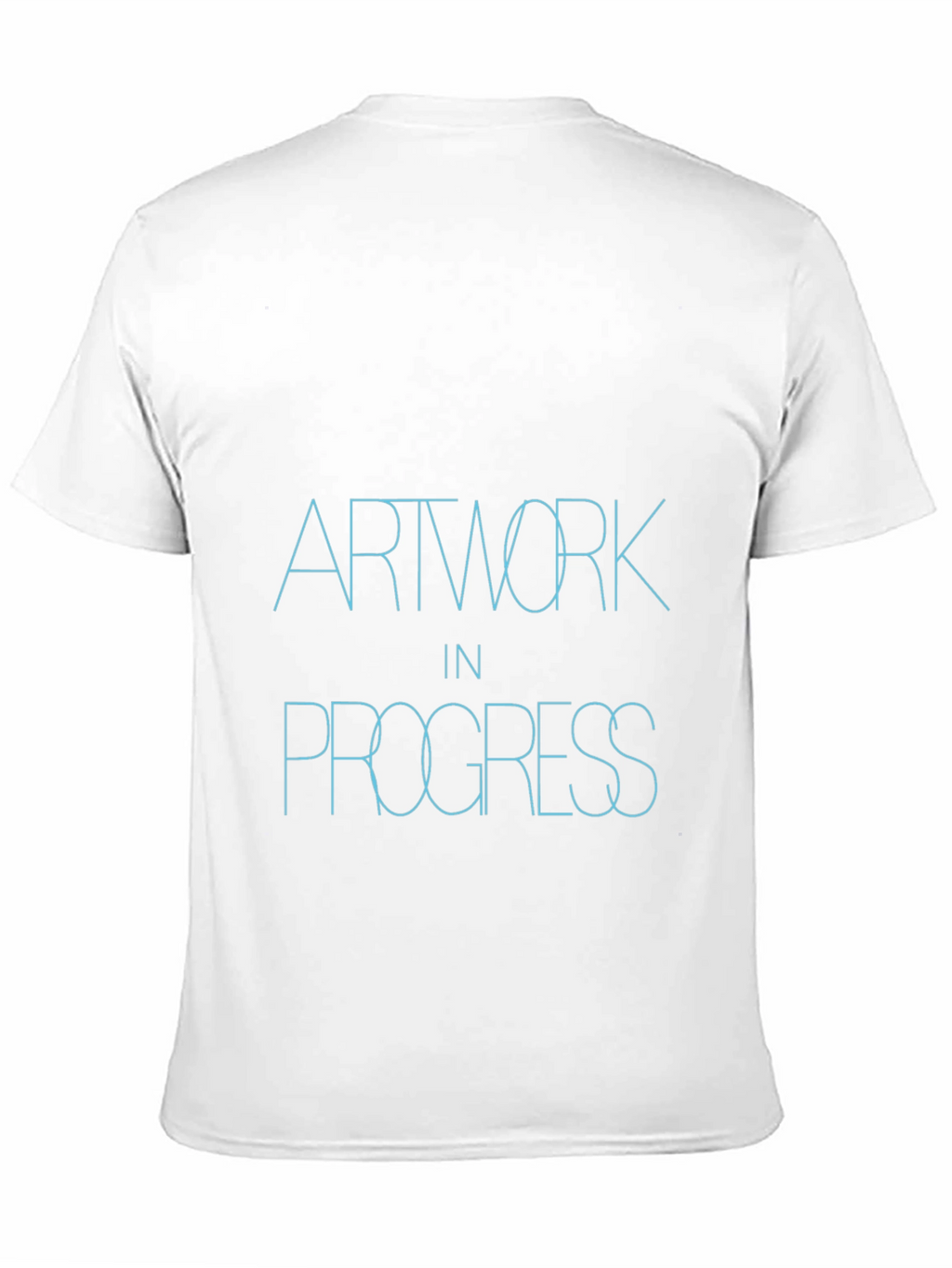 Artwork in Progress Black T-Shirt