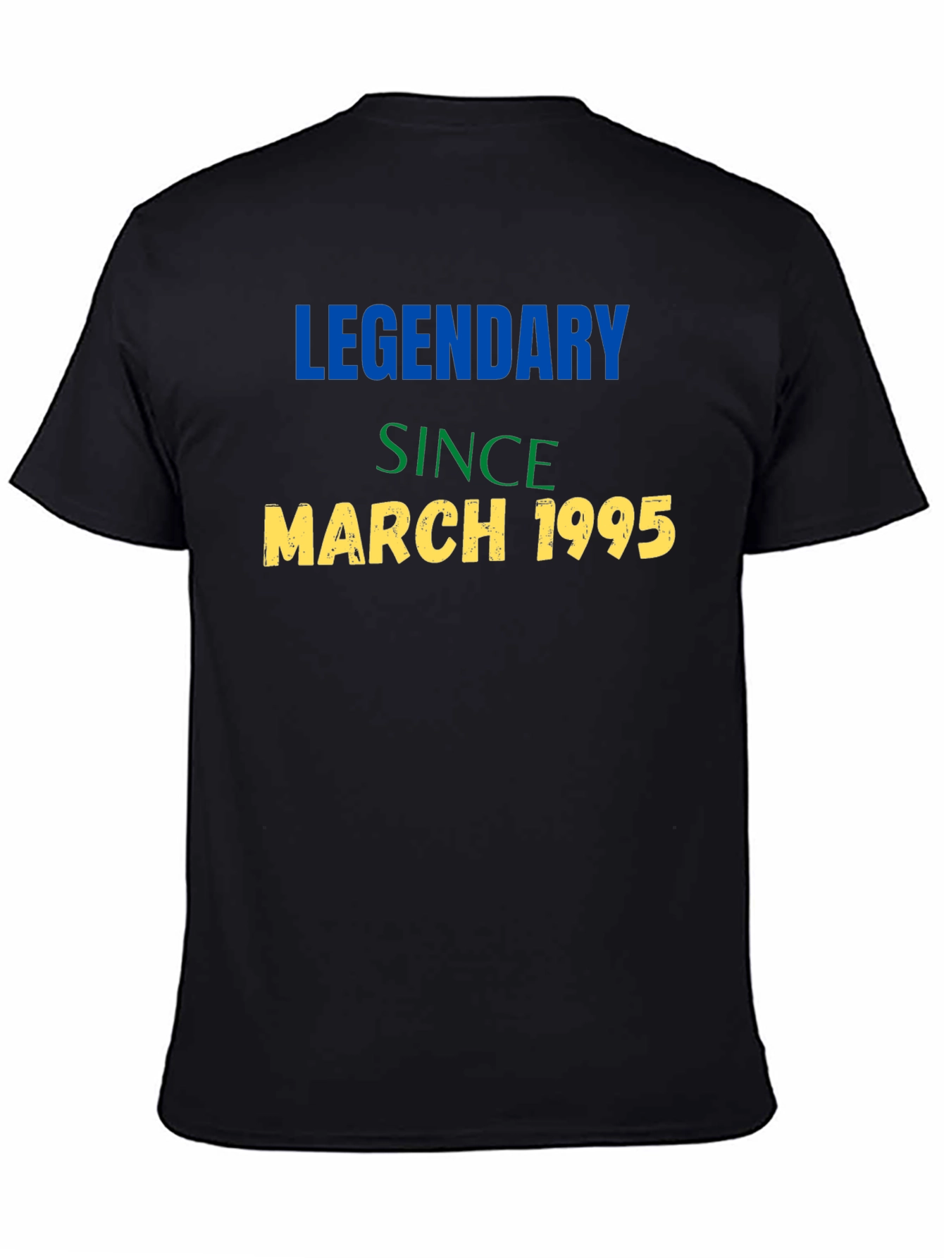 Legendary Since March 1995 Black T-Shirt