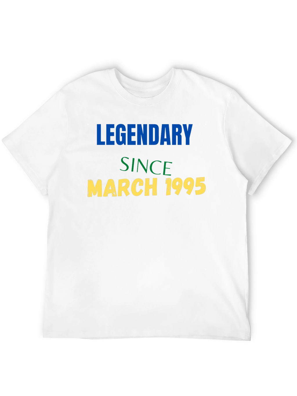 Legendary Since March 1995 Black T-Shirt