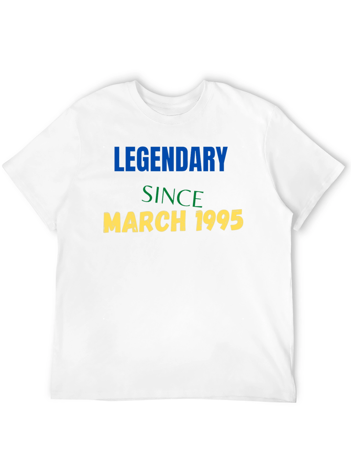 Legendary Since March 1995 Black T-Shirt