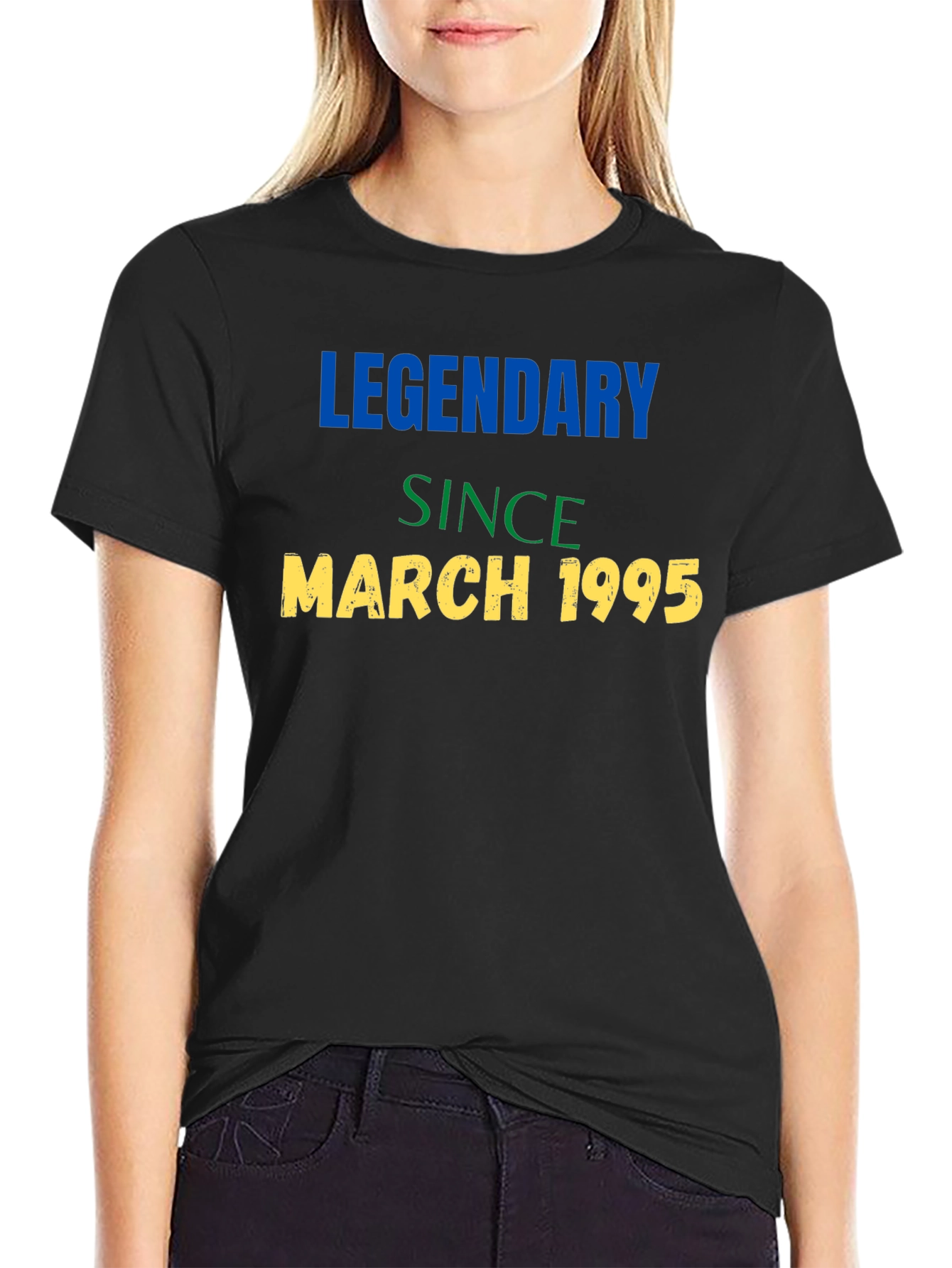Legendary Since March 1995 Black T-Shirt