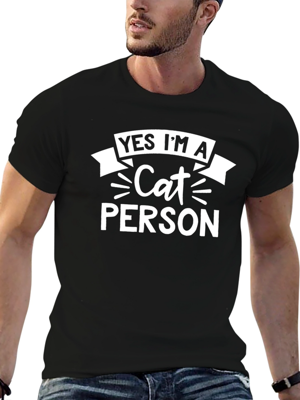 Yes Im a Cat Person T-Shirt