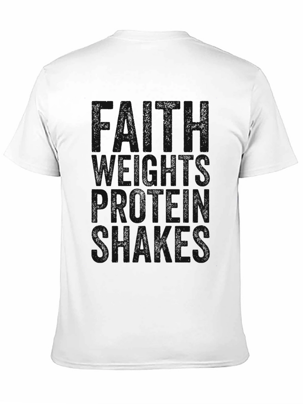 Protein Shakes T-Shirt - Black Gym Apparel