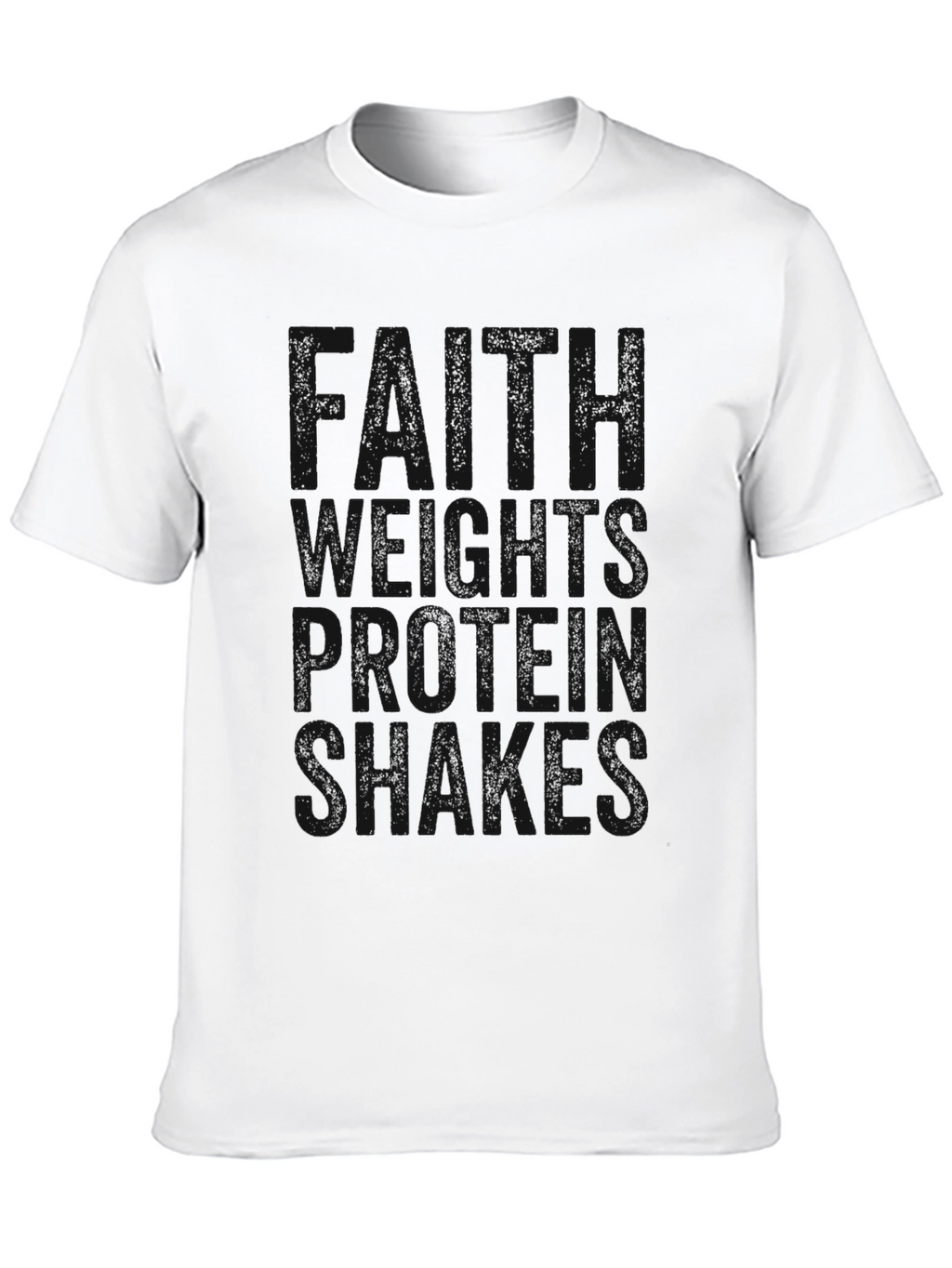 Protein Shakes T-Shirt - Black Gym Apparel