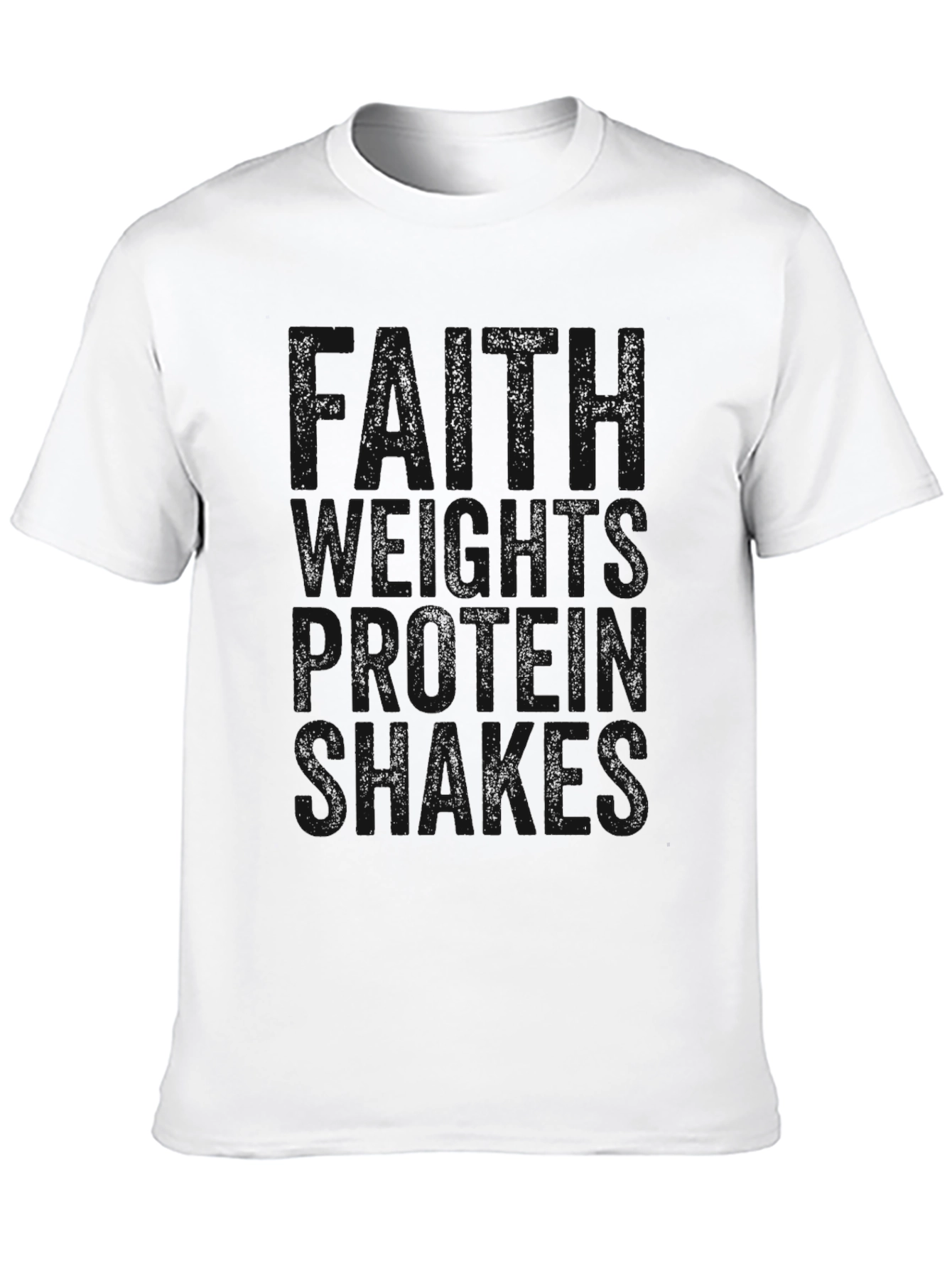 Protein Shakes T-Shirt - Black Gym Apparel