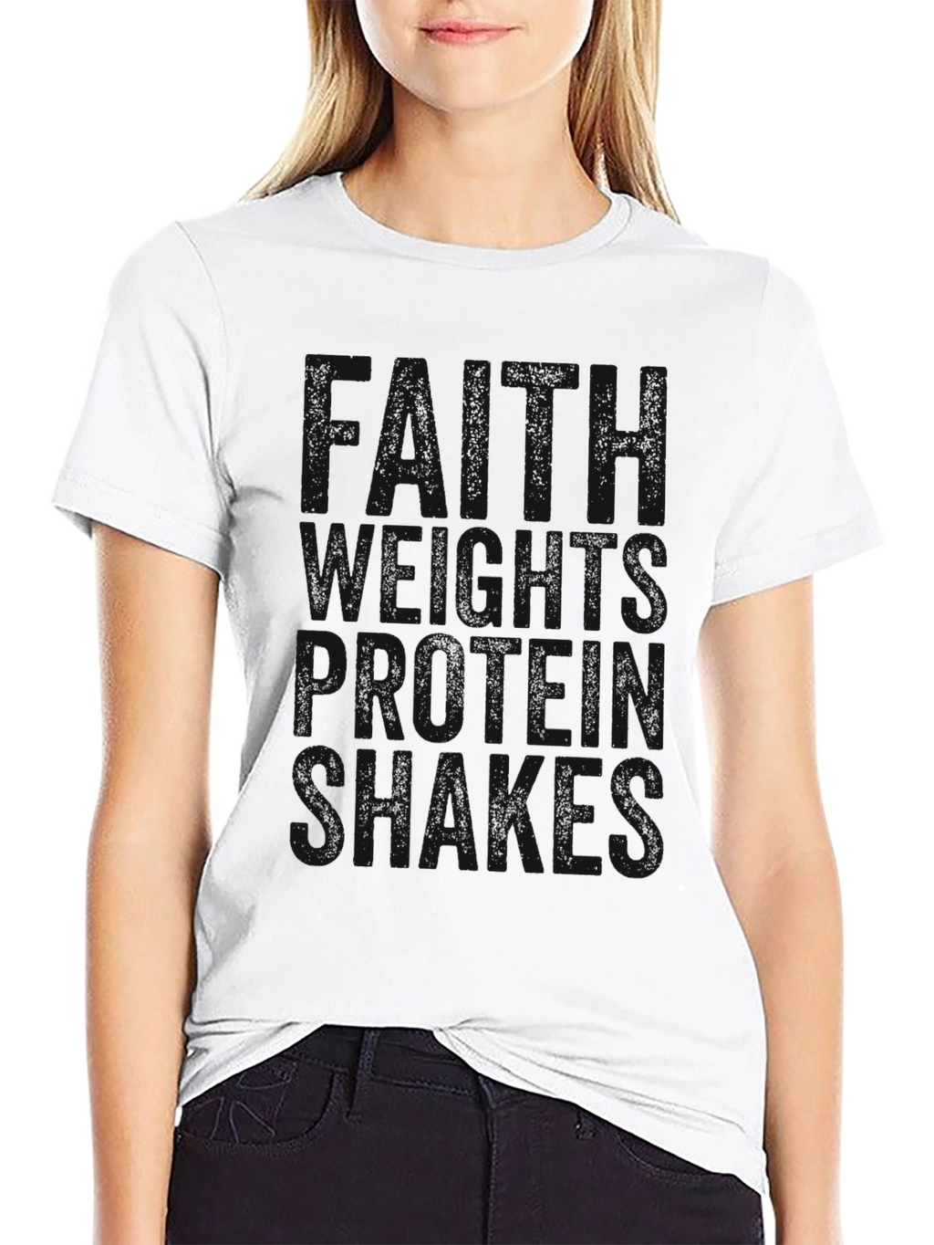Protein Shakes T-Shirt - Black Gym Apparel