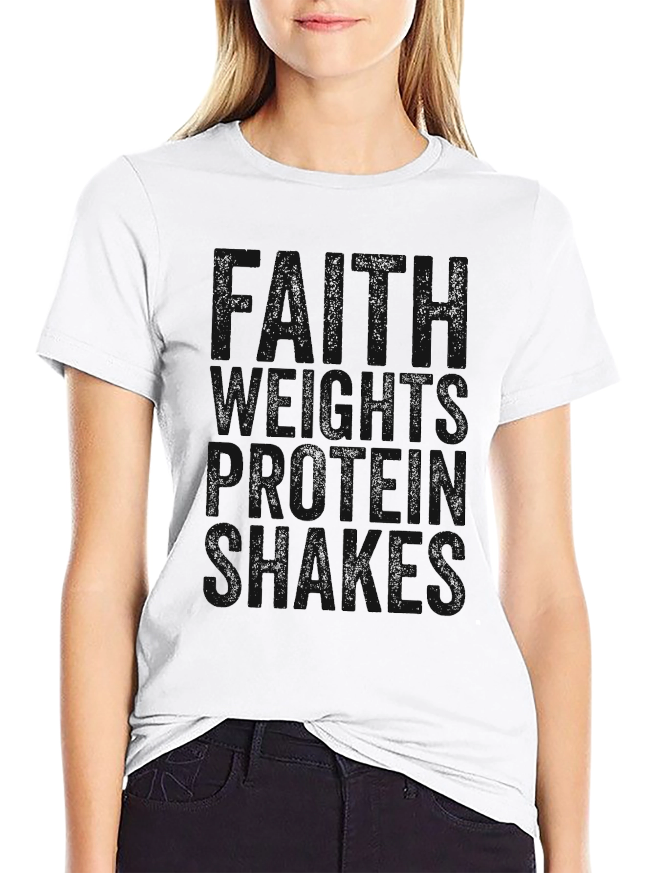 Protein Shakes T-Shirt - Black Gym Apparel