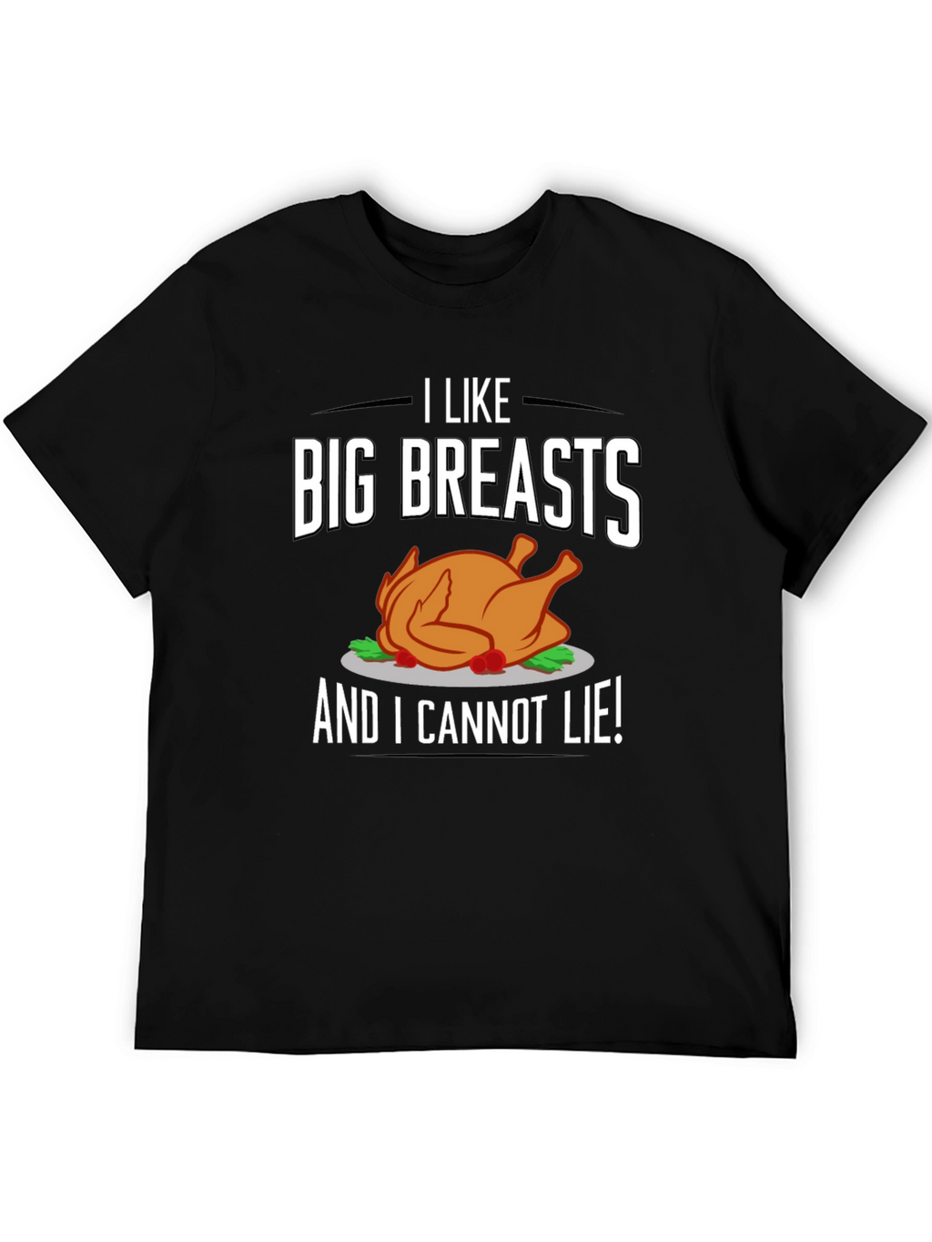 I Like Big Breasts Funny Turkey T-Shirt