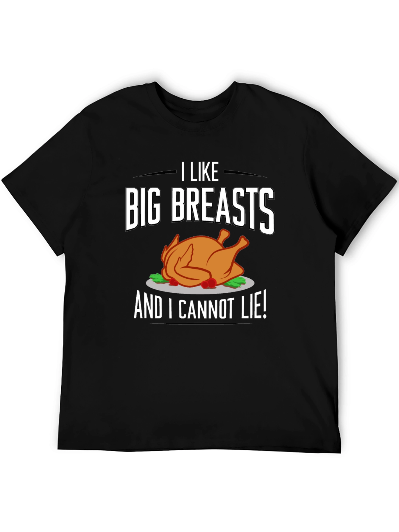 I Like Big Breasts Funny Turkey T-Shirt
