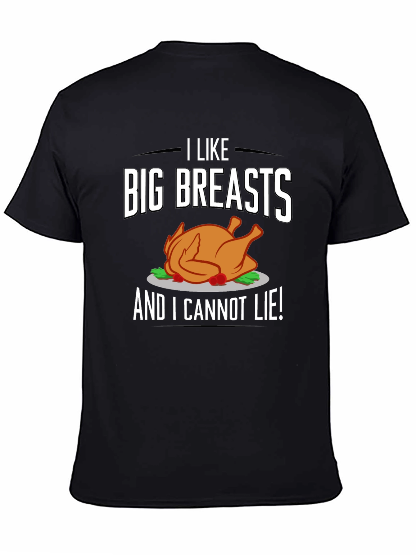 I Like Big Breasts Funny Turkey T-Shirt