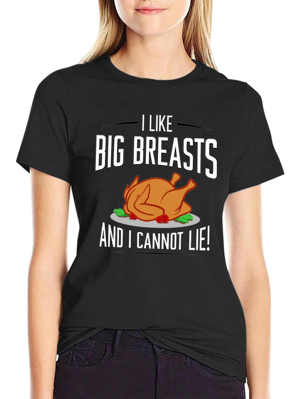 I Like Big Breasts Funny Turkey T-Shirt