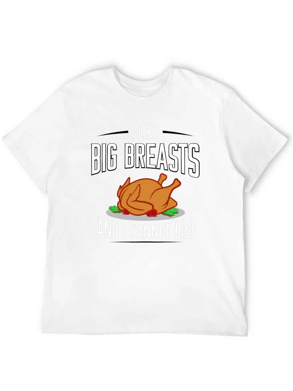 I Like Big Breasts Funny Turkey T-Shirt