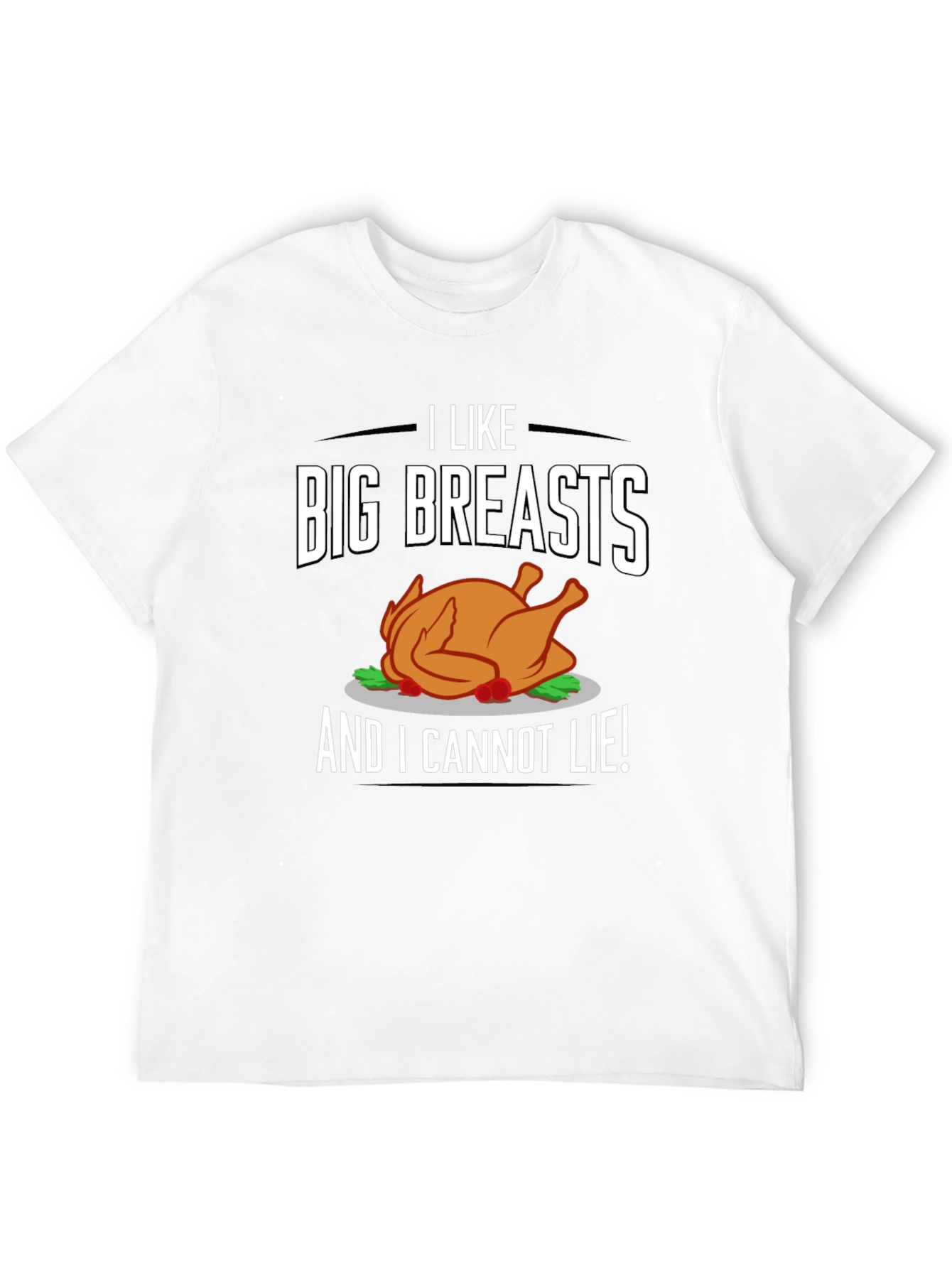 I Like Big Breasts Funny Turkey T-Shirt