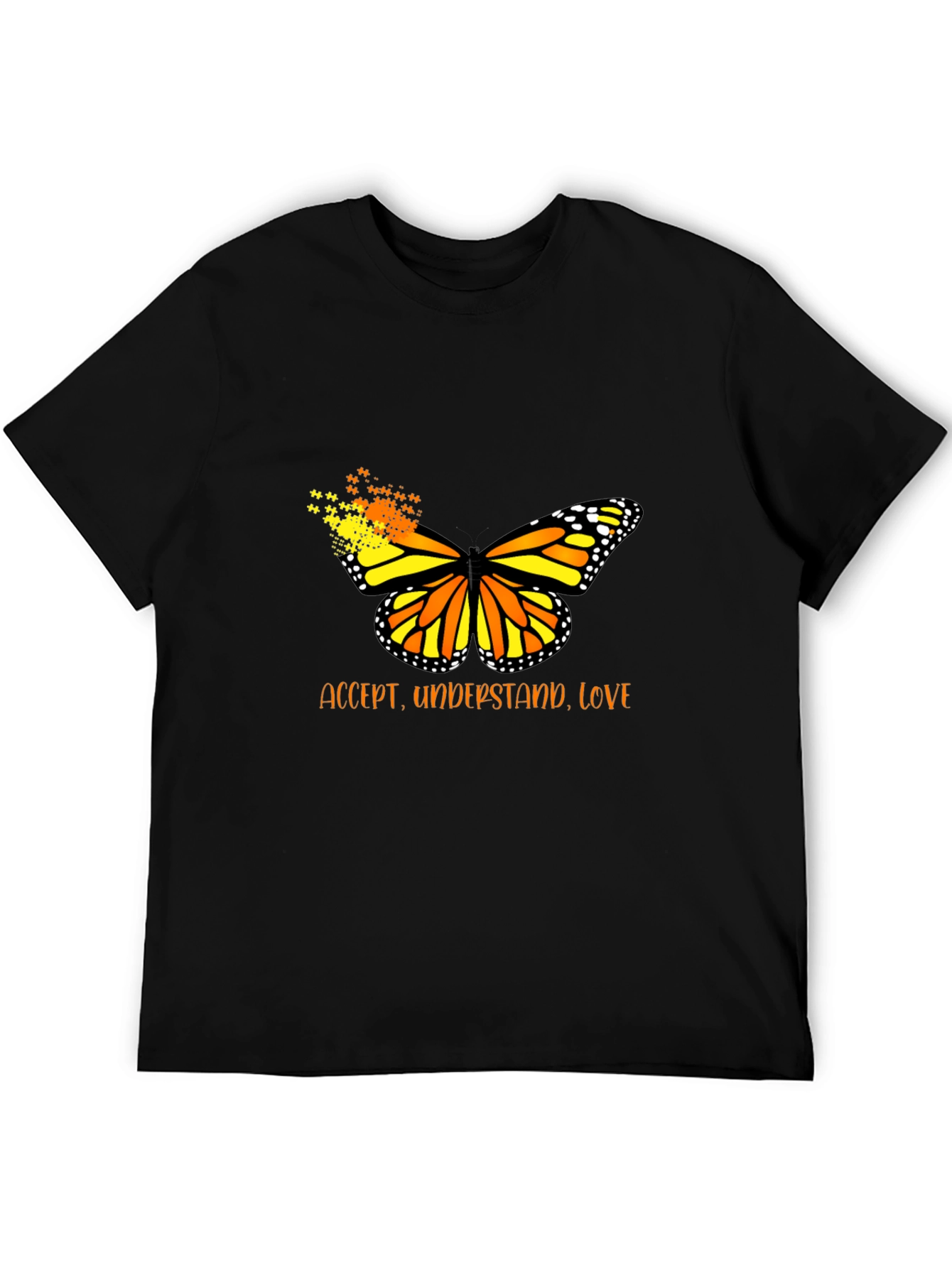 Accept Understand Love Butterfly Graphic Tee