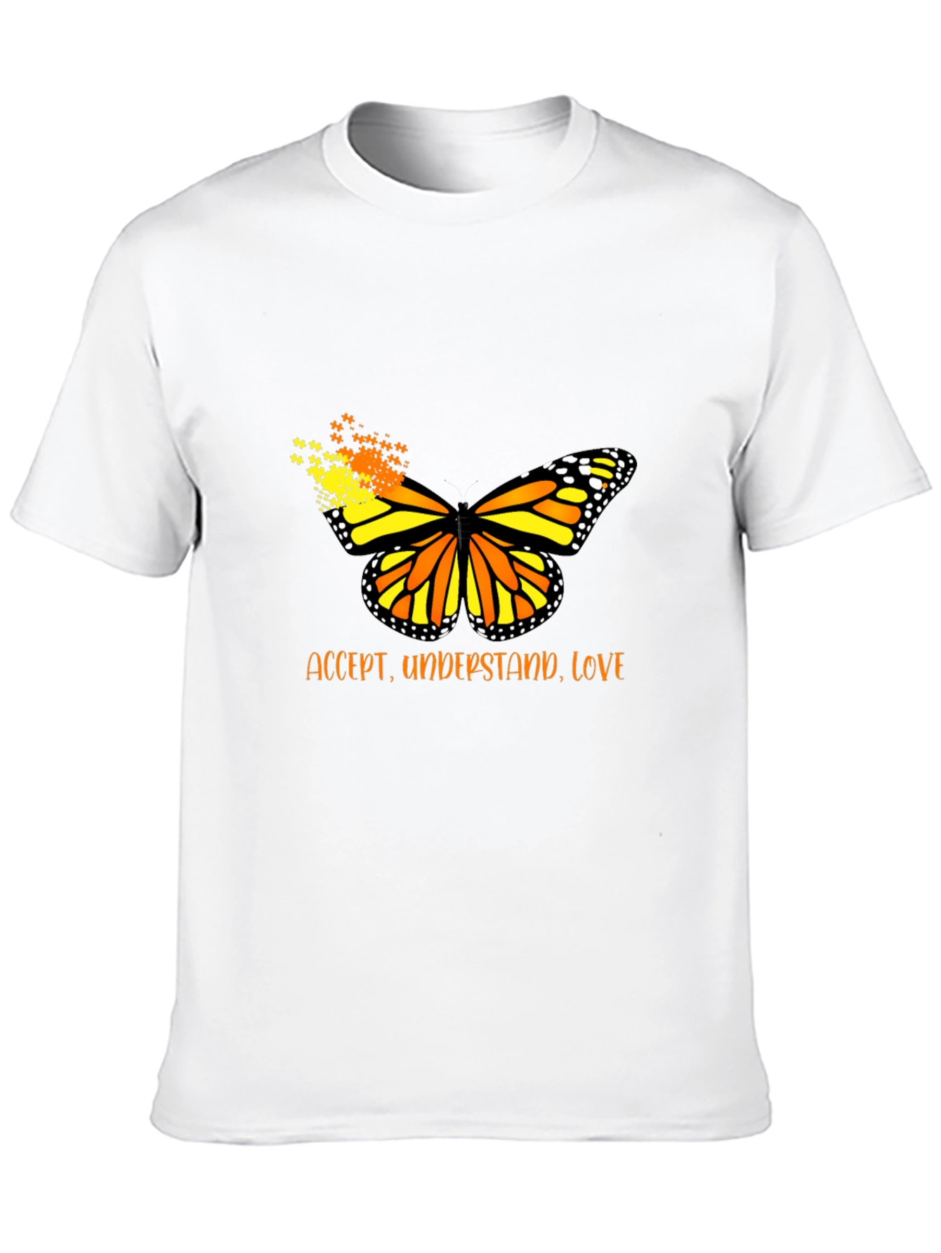 Accept Understand Love Butterfly Graphic Tee