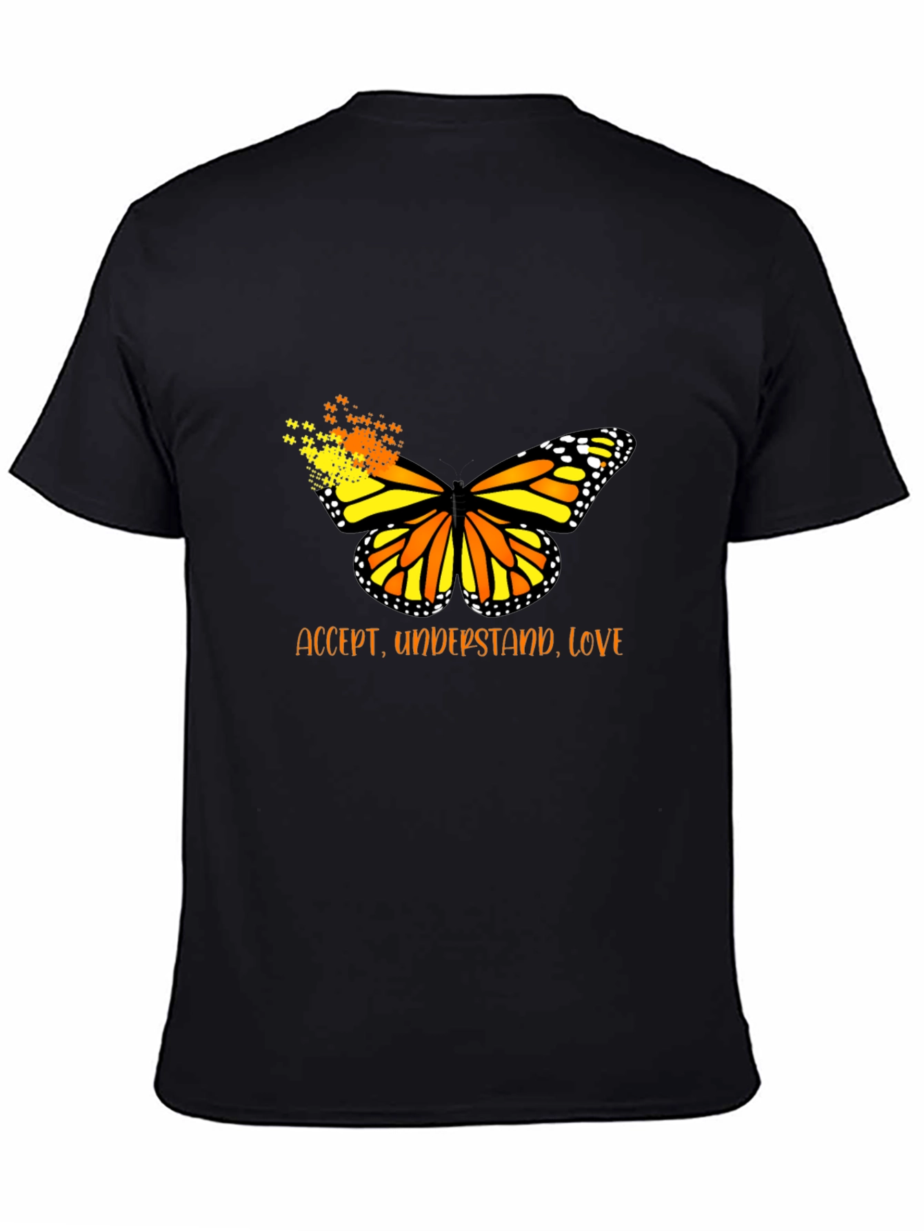 Accept Understand Love Butterfly Graphic Tee