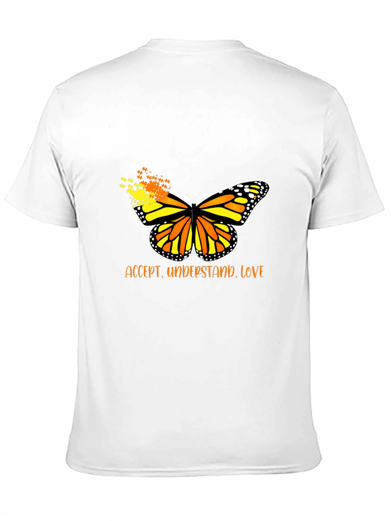Accept Understand Love Butterfly Graphic Tee