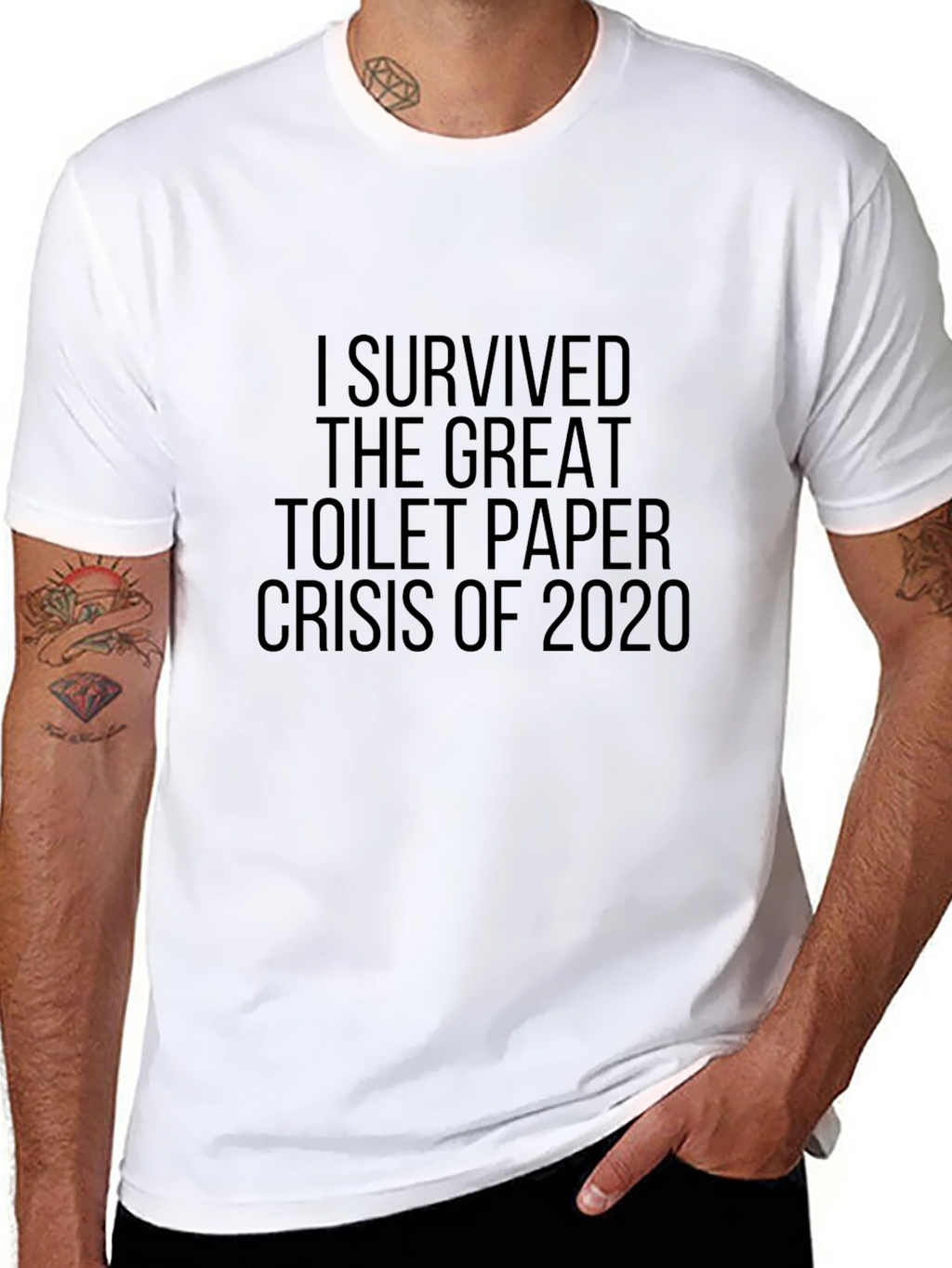 I Survived Toilet Paper Crisis 2020 T-Shirt