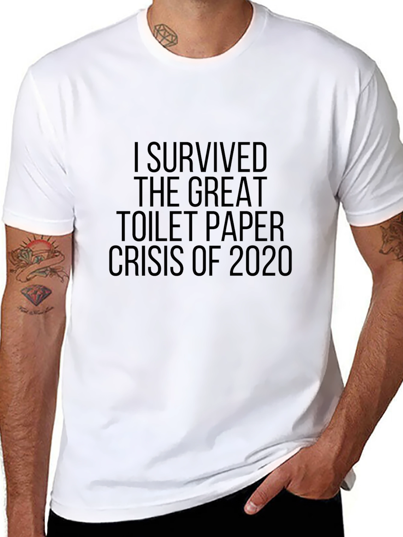I Survived Toilet Paper Crisis 2020 T-Shirt