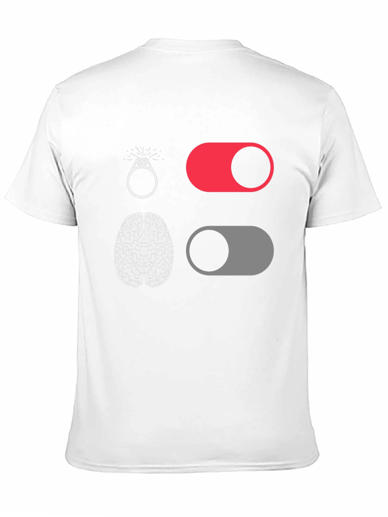 Funny Brain Off Engagement T-Shirt