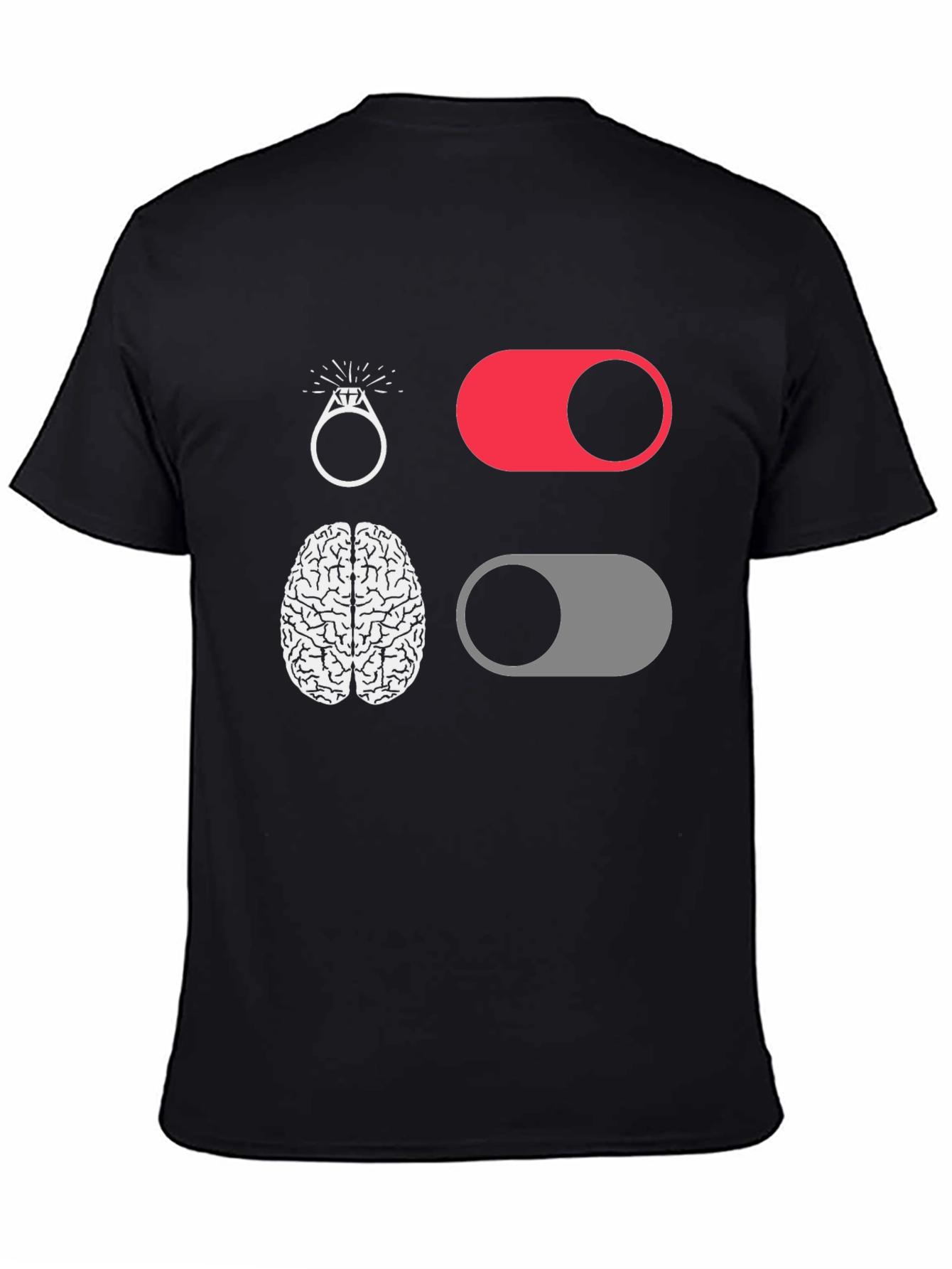Funny Brain Off Engagement T-Shirt