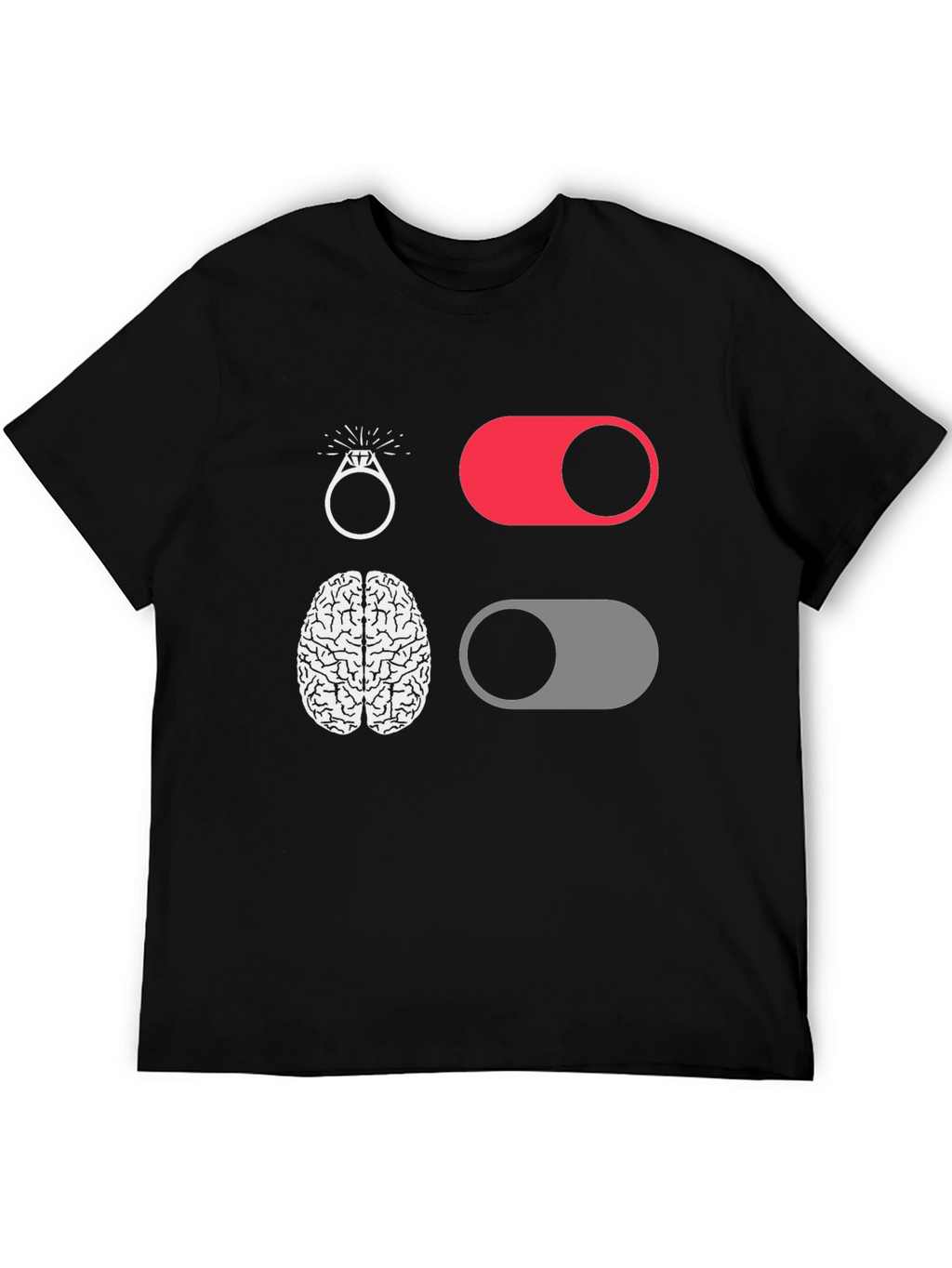 Funny Brain Off Engagement T-Shirt