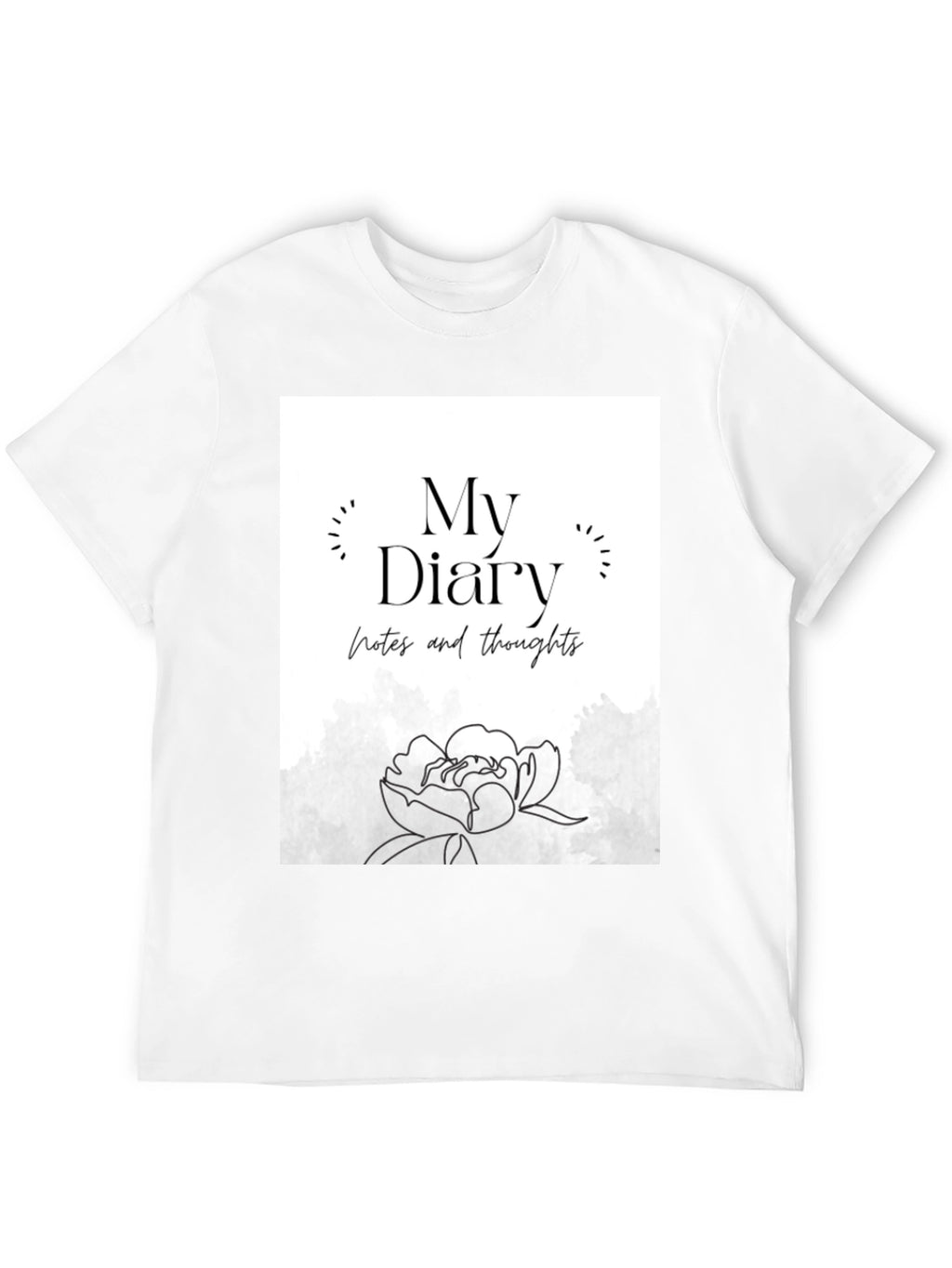 My Diary Notes & Thoughts Graphic Tee