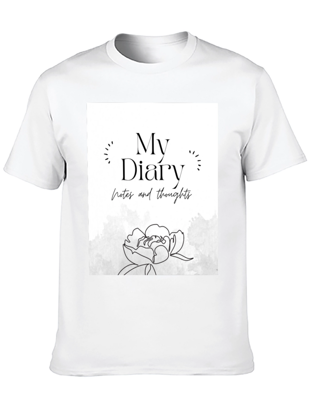 My Diary Notes & Thoughts Graphic Tee