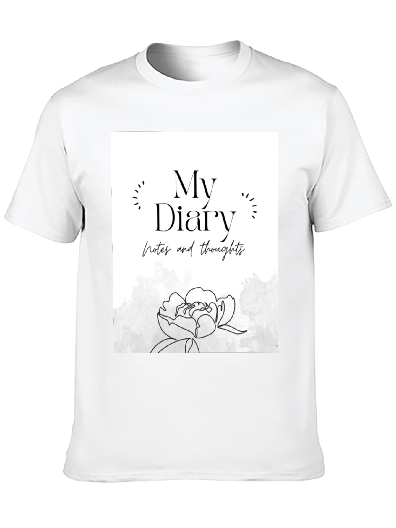 My Diary Notes & Thoughts Graphic Tee