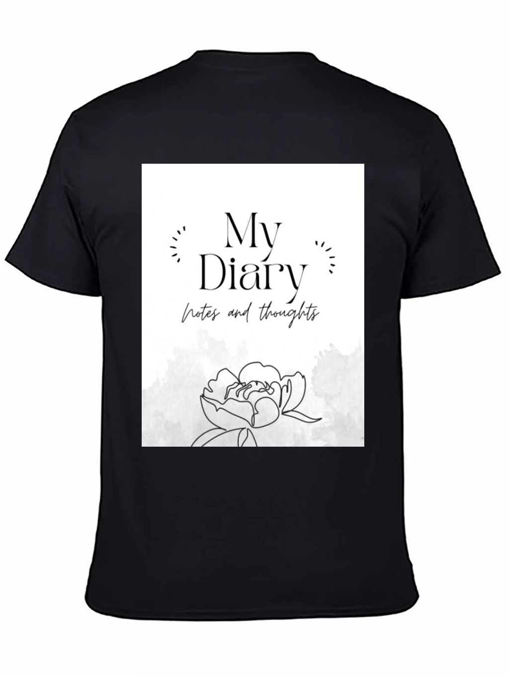 My Diary Notes & Thoughts Graphic Tee